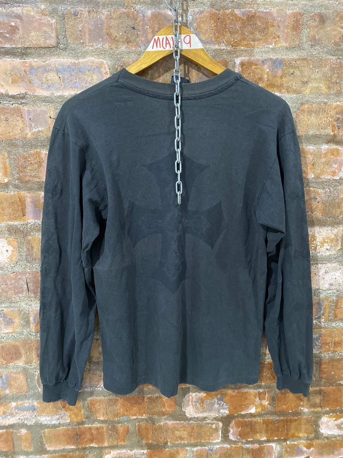 A&G Rock 1990s A&G black Cross logo Tee Size US M / EU 48-50 / 2 - 4 Thumbnail
