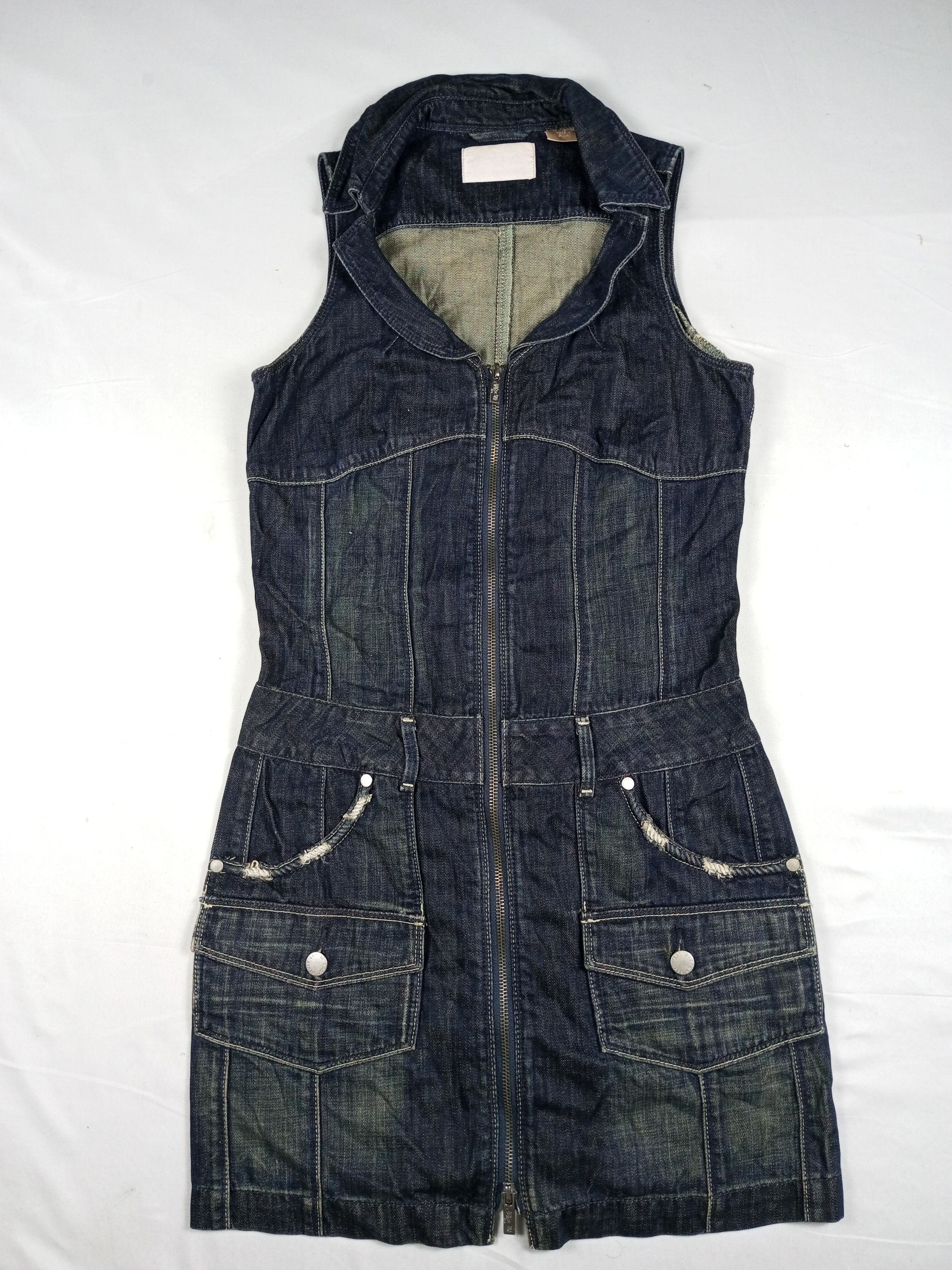 Levi's Vintage Levi’s Lady Sleeve less Denim Size M / US 6-8 / IT 42-44 - 1 Thumbnail