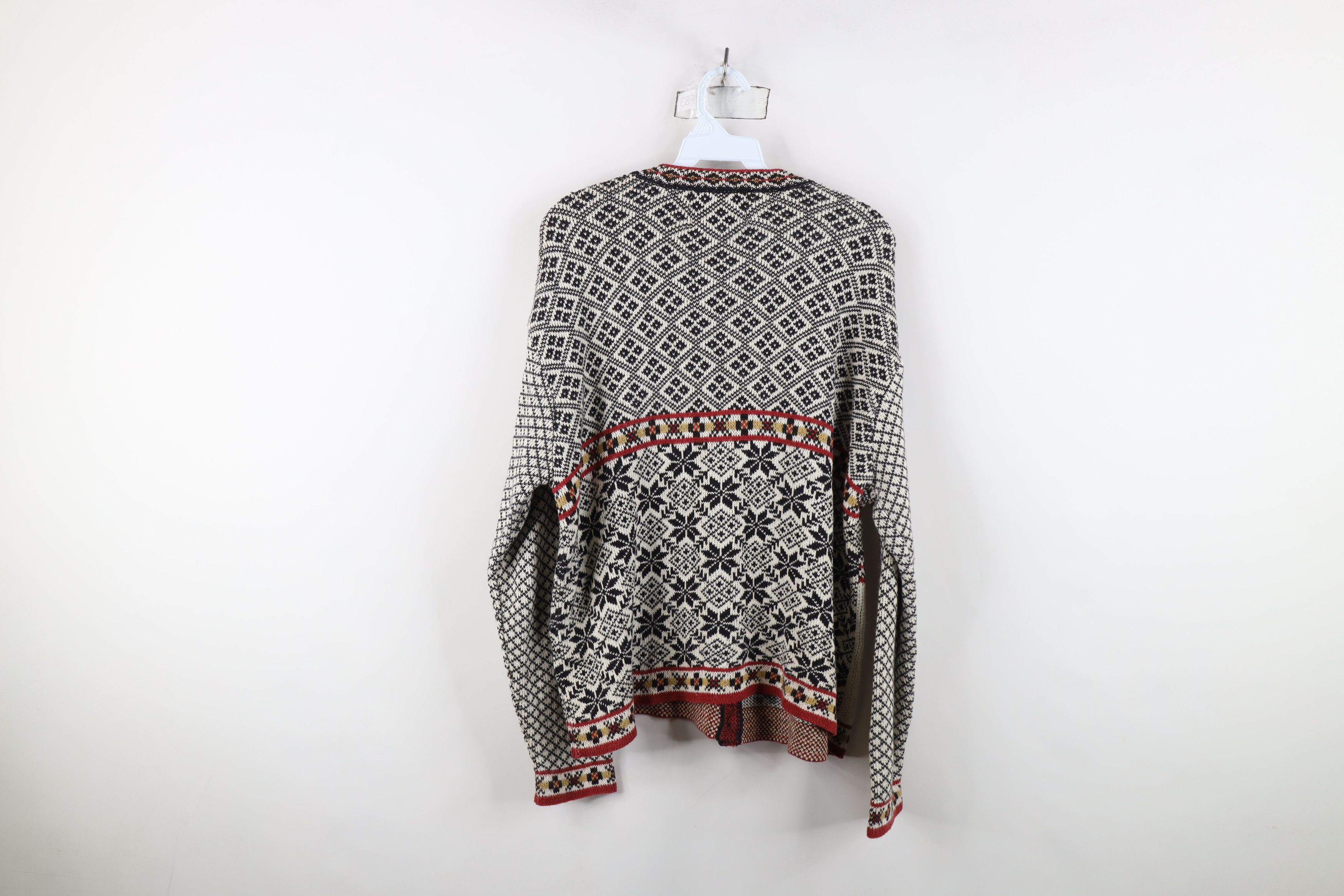 Woolrich Woolen Mills Vintage 90s Woolrich Fair Isle Knit Button Cardigan Sweater Size L / US 10 / IT 46 - 11 Thumbnail