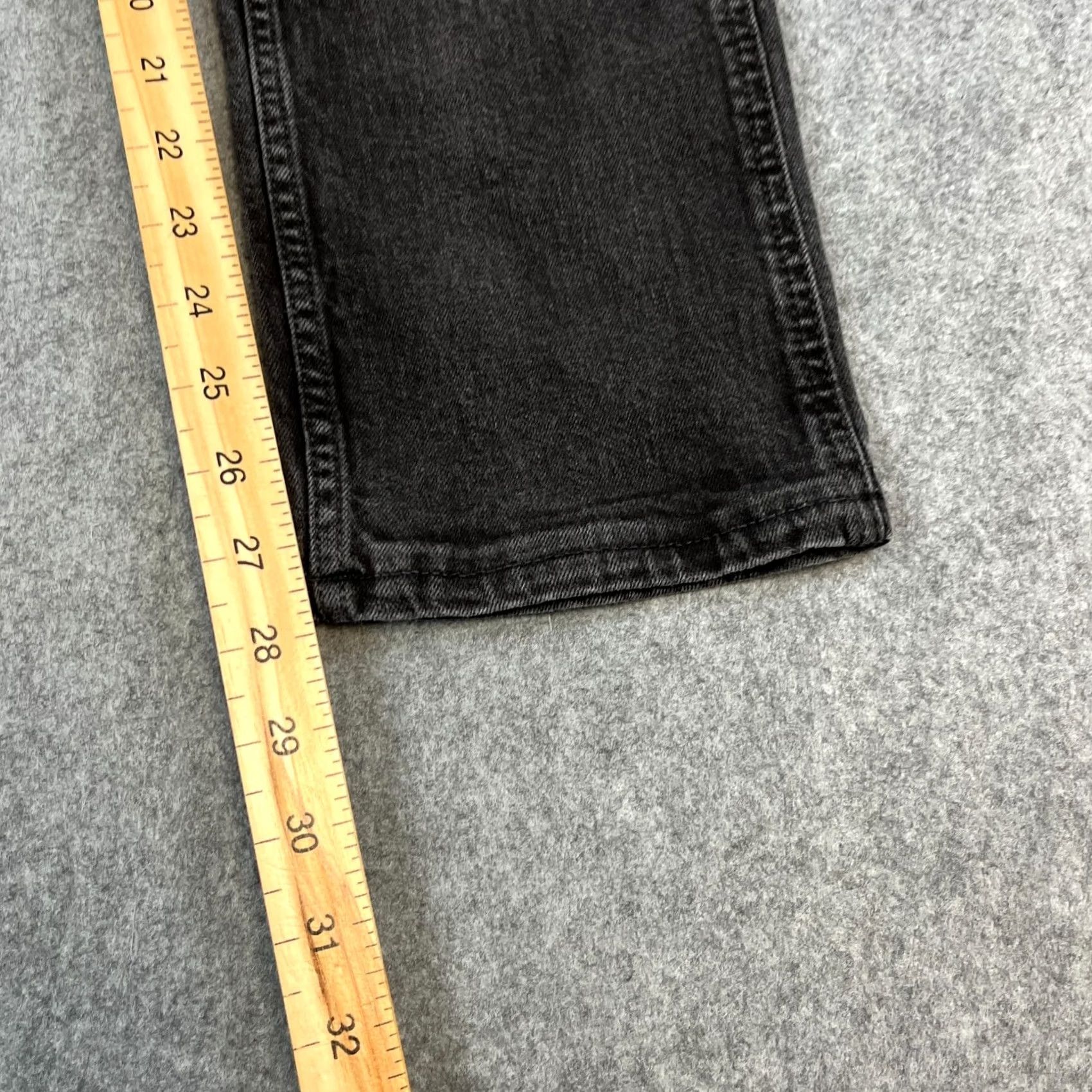 Hugo Boss HUGO BOSS Jeans Kentucky Slim Tapered 32 30 Denim Black Dark Wash Stretch 5-Pocket Men's Casual Pants Size US 32 / EU 48 - 4 Thumbnail