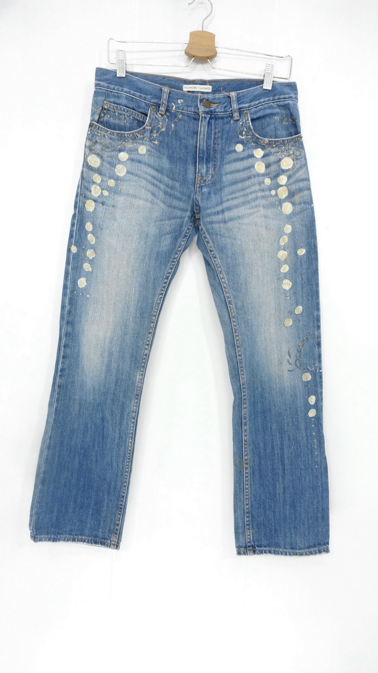 Issey Miyake Rare 🔥 TSUMORI CHISATO Vintage Soft Denim Size 30" / US 8 / IT 44 - 1 Thumbnail