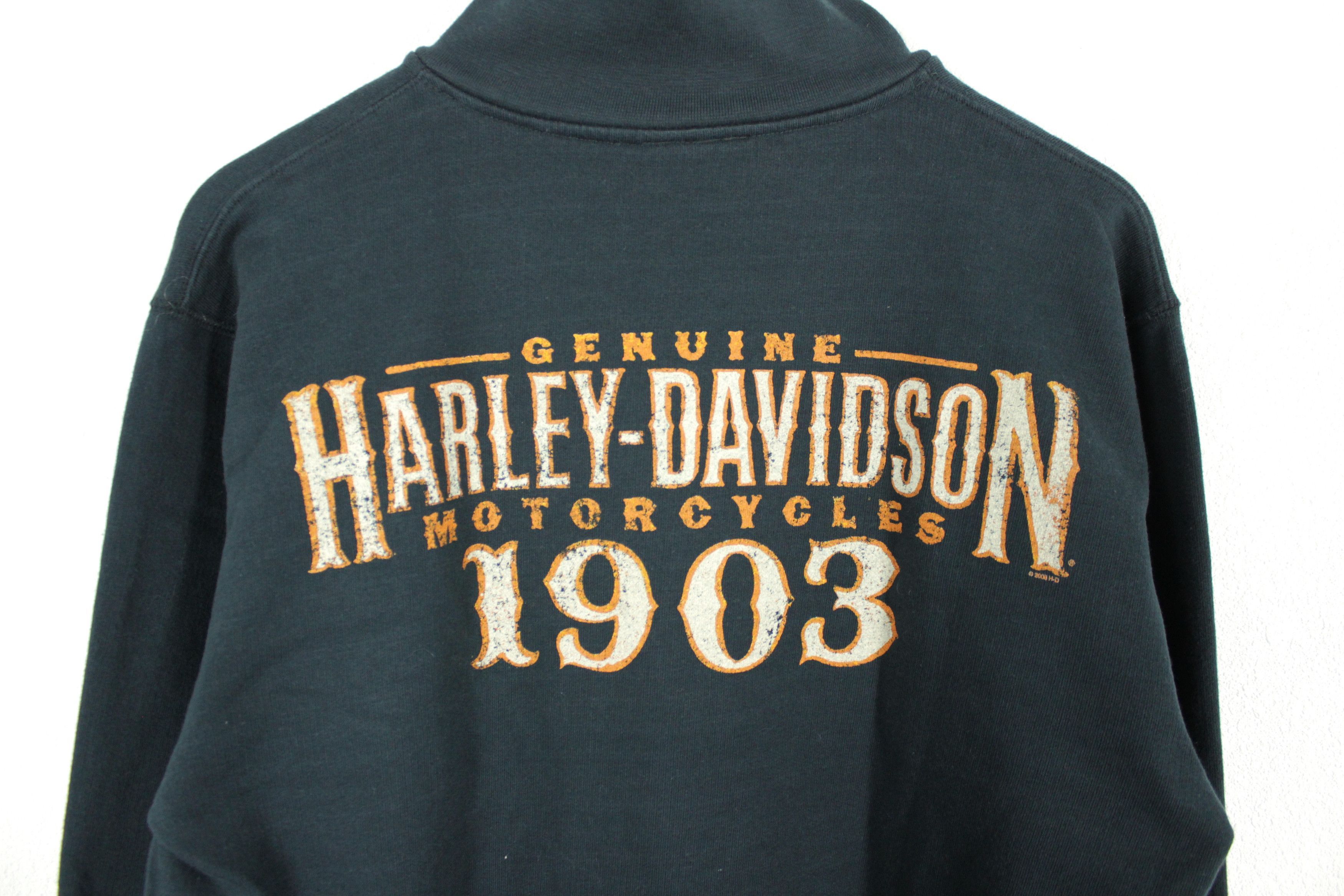 Harley Davidson Vintage Harley Davidson Logo Choppers Track Jacket Sweat Y2K Size US XL / EU 56 / 4 - 6 Thumbnail