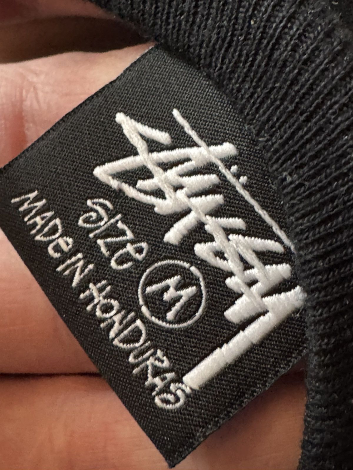 Stussy Stussy Thermal Stock T-Shirt - Black Size US M / EU 48-50 / 2 - 4 Thumbnail
