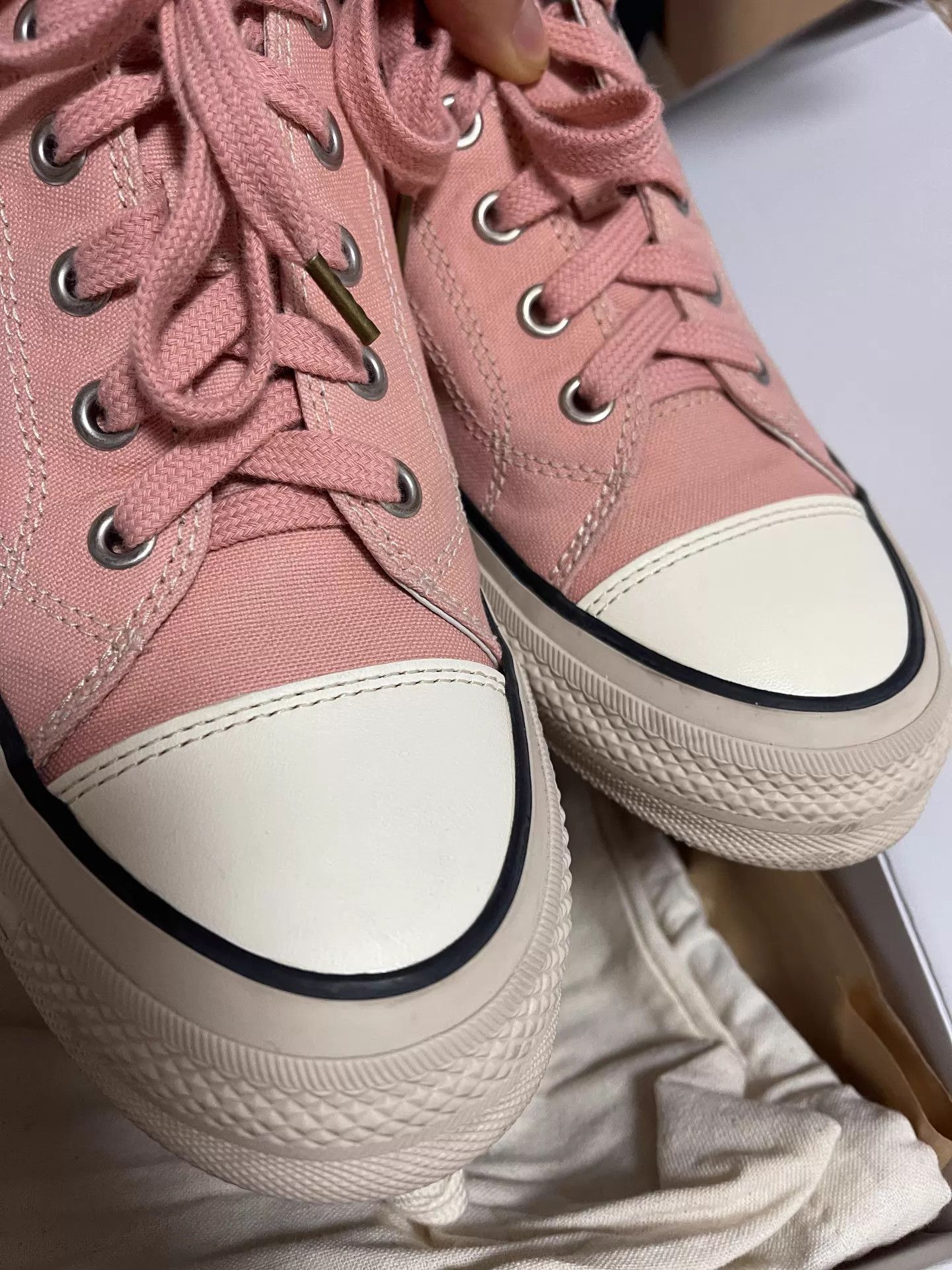 Visvim Visvim 24aw SKAGWAY L.T. LO CANVAS Pink 8.5 Size US 8.5 / EU 41-42 - 3 Thumbnail