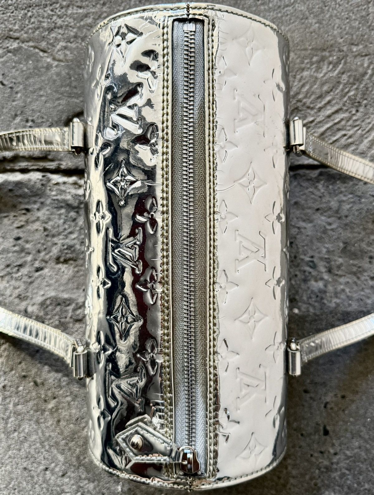 Louis Vuitton Louis Vuitton - Marc Jacobs - 2006 - Silver Miroir Papillon Size ONE SIZE - 11 Thumbnail