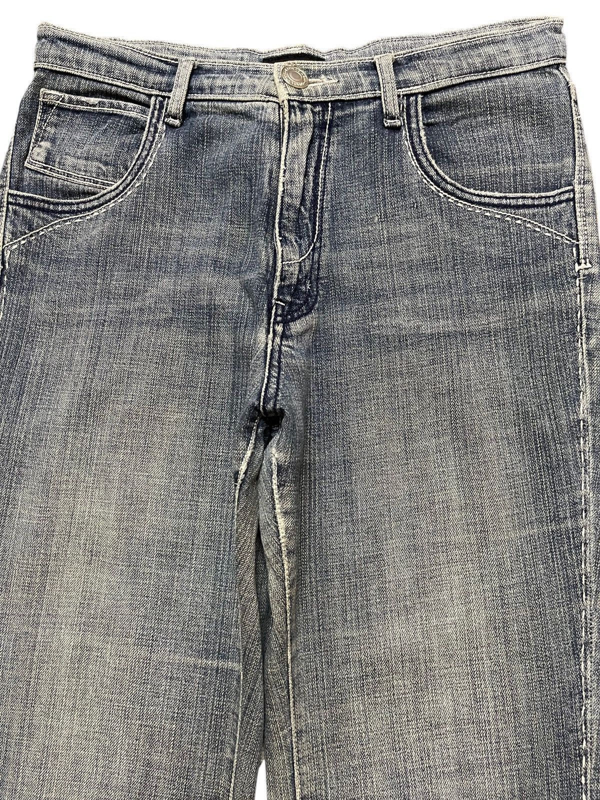 Hysteric Glamour Vintage Japanese Brand Blue Faded Wash Flared Wide Leg Jeans Size US 29 - 3 Thumbnail