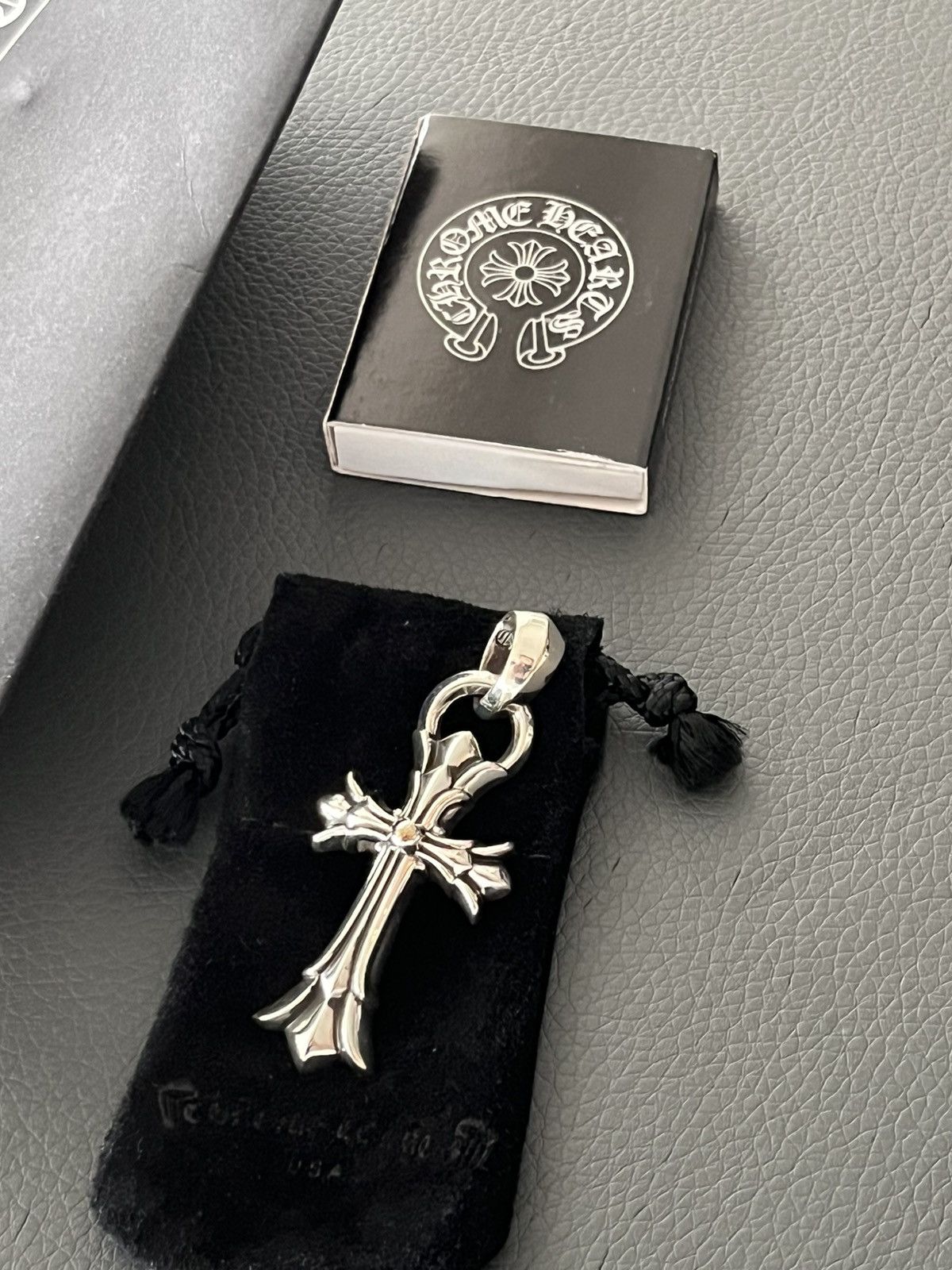 Chrome Hearts Chrome Hearts RS3 Cross Charm Pendant | Grailed