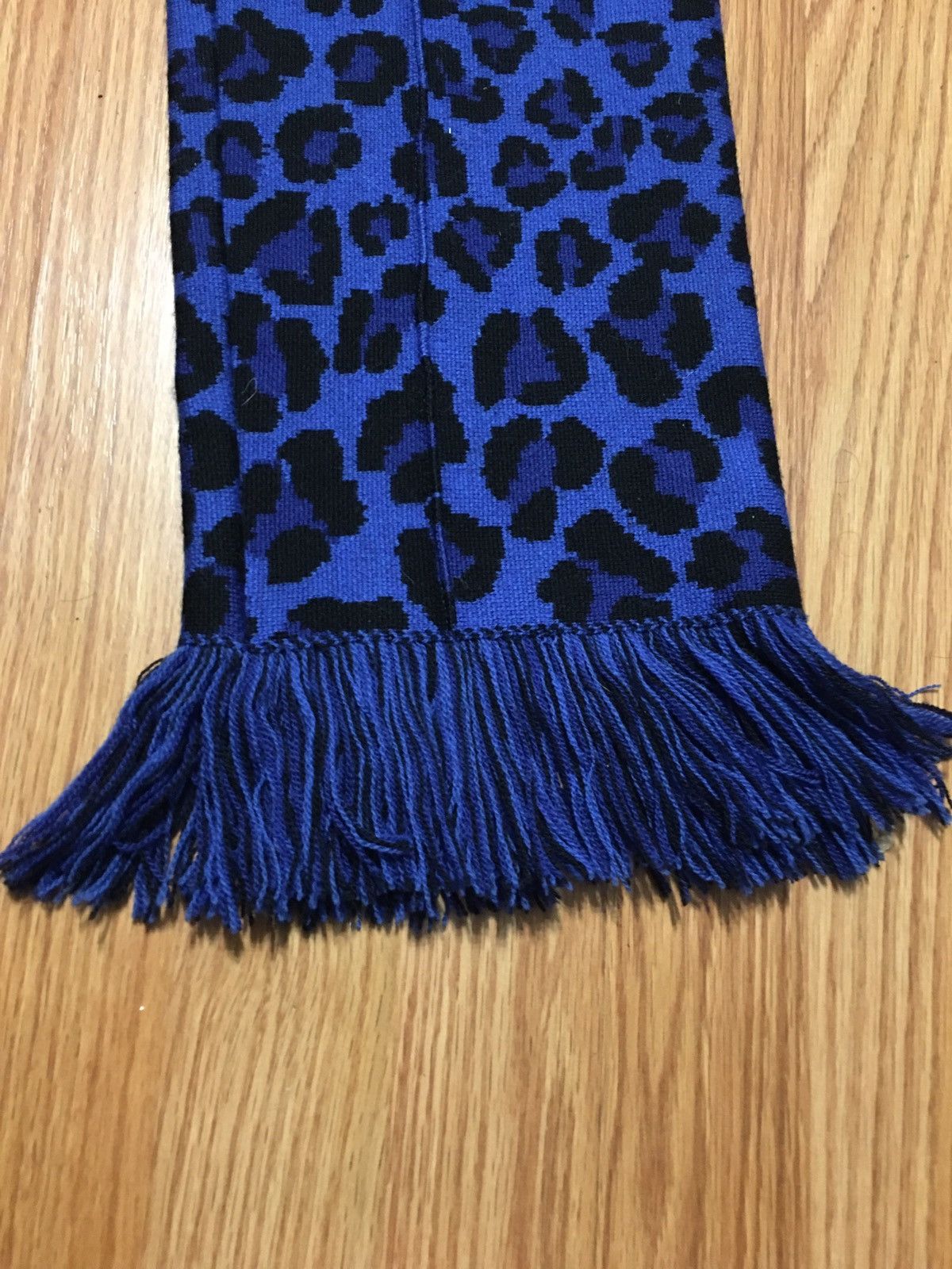 Alanui ALANUI Virgin Wool Blue Leopard Print Pants Sz XS Size 25" / US 0 / IT 36 - 10 Thumbnail