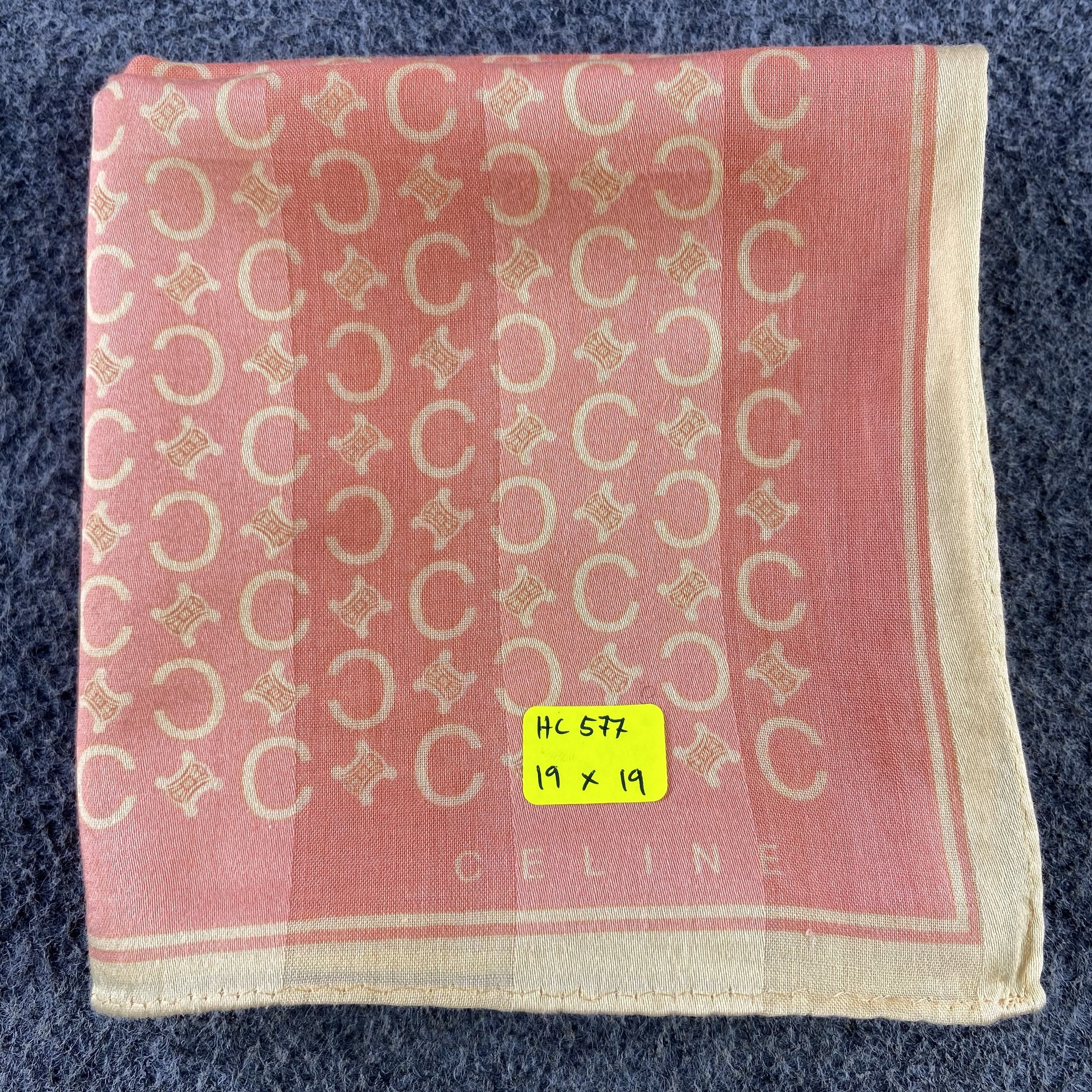 Vintage Celine Handkerchief/Neckerchief/Bandana HC577 Size ONE SIZE - 5 Thumbnail