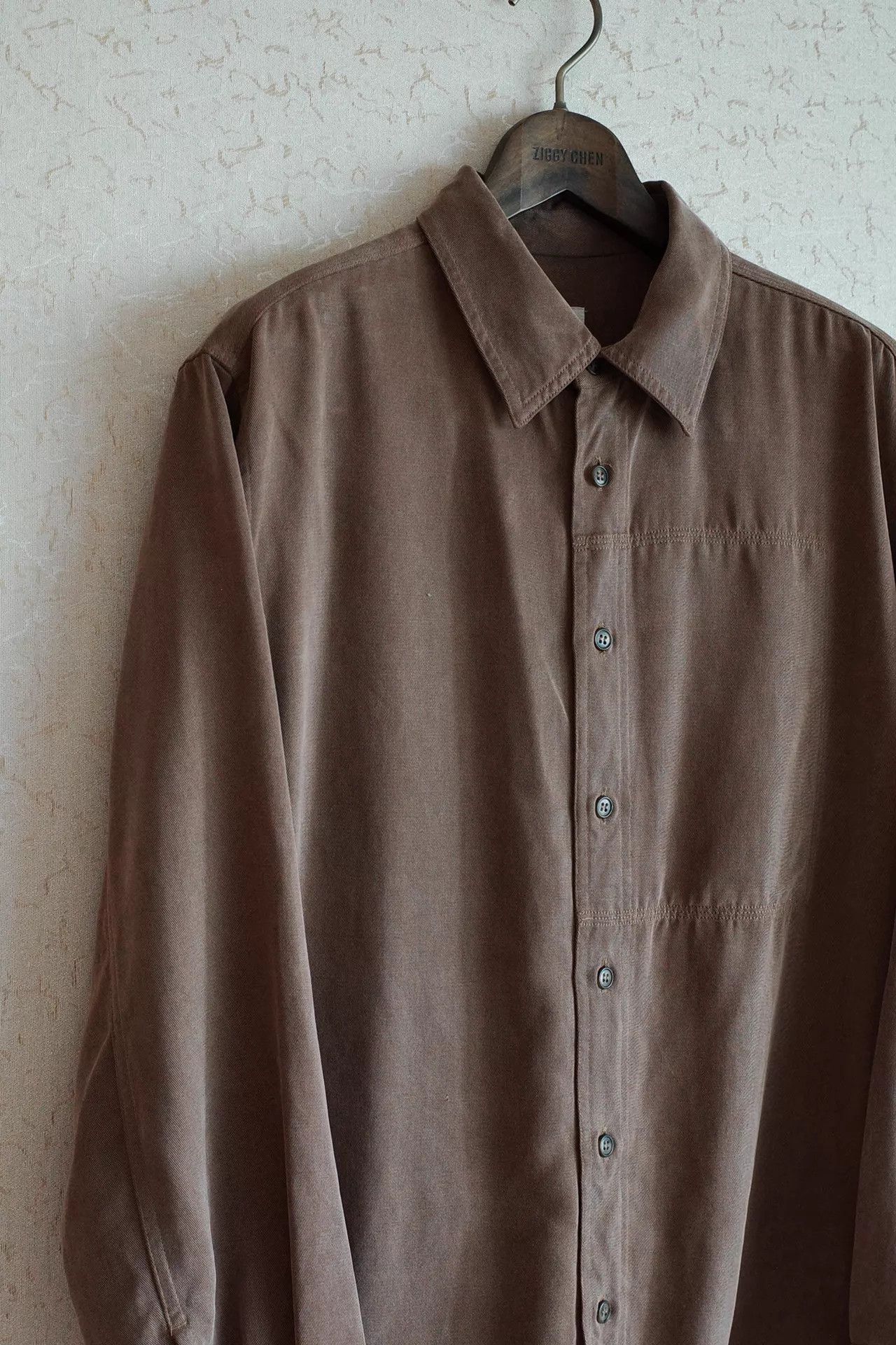 Issey Miyake Issey Miyake Hai 90s Tencel Wide Shirt Size M 9/10 Size US M / EU 48-50 / 2 - 4 Thumbnail