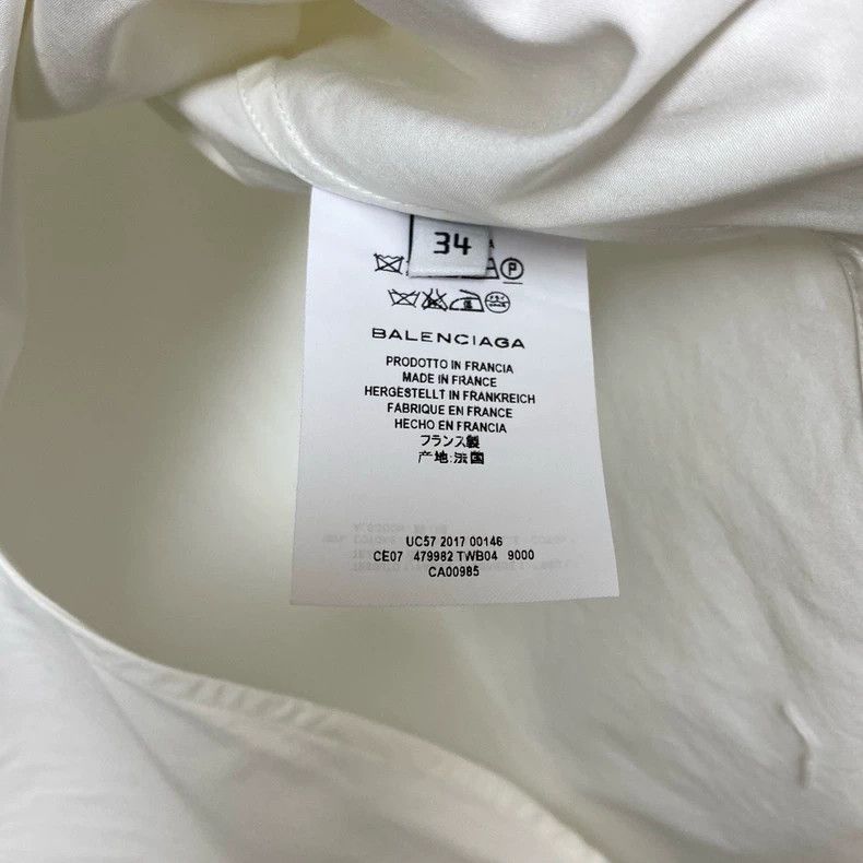 Balenciaga Balenciaga size 34 Solid Shirt Size US XS / EU 42 / 0 - 7 Thumbnail