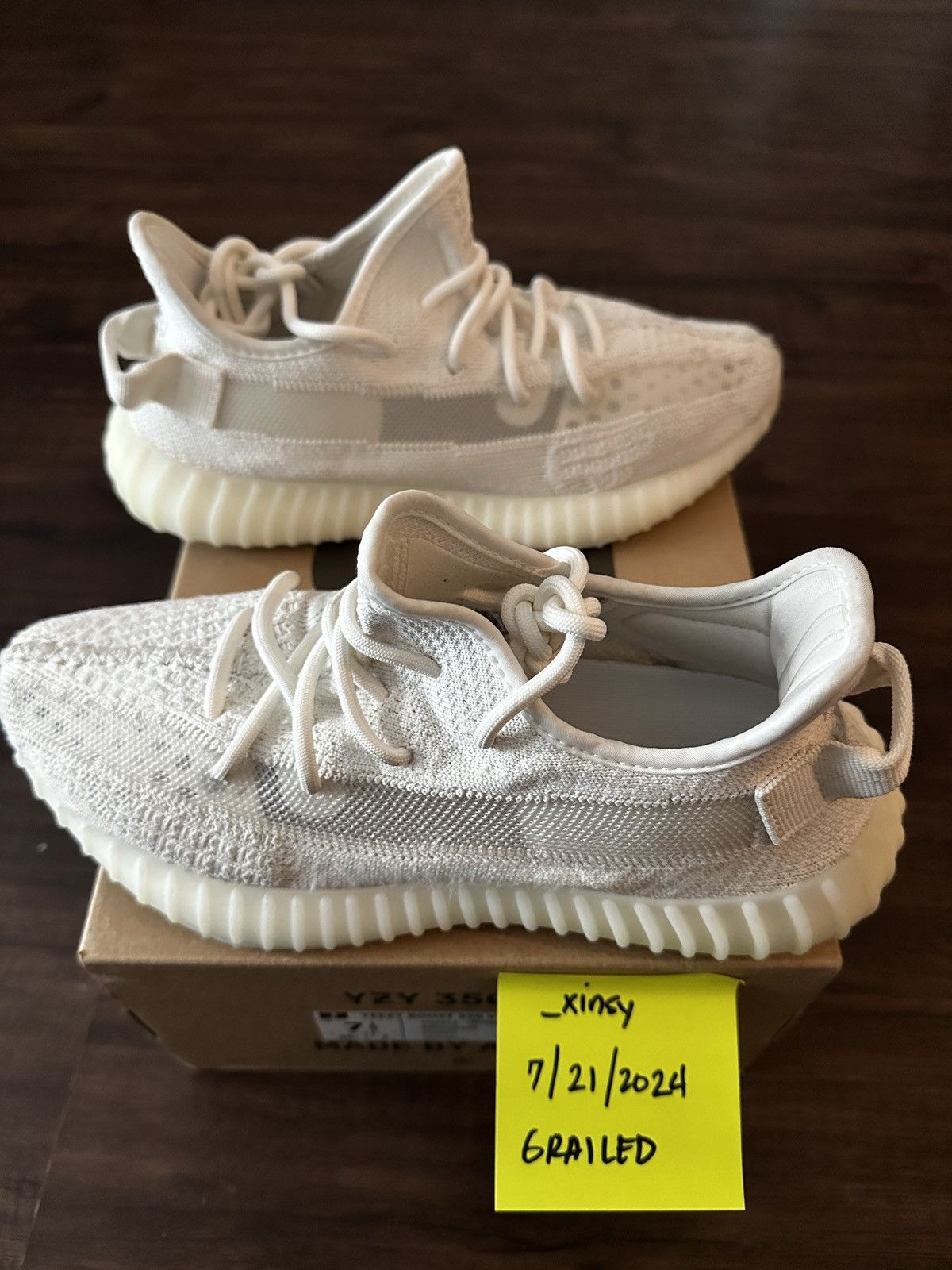 Adidas Yeezy Boost 350 V2 BONE Size US 7.5 / EU 40-41 - 6 Thumbnail