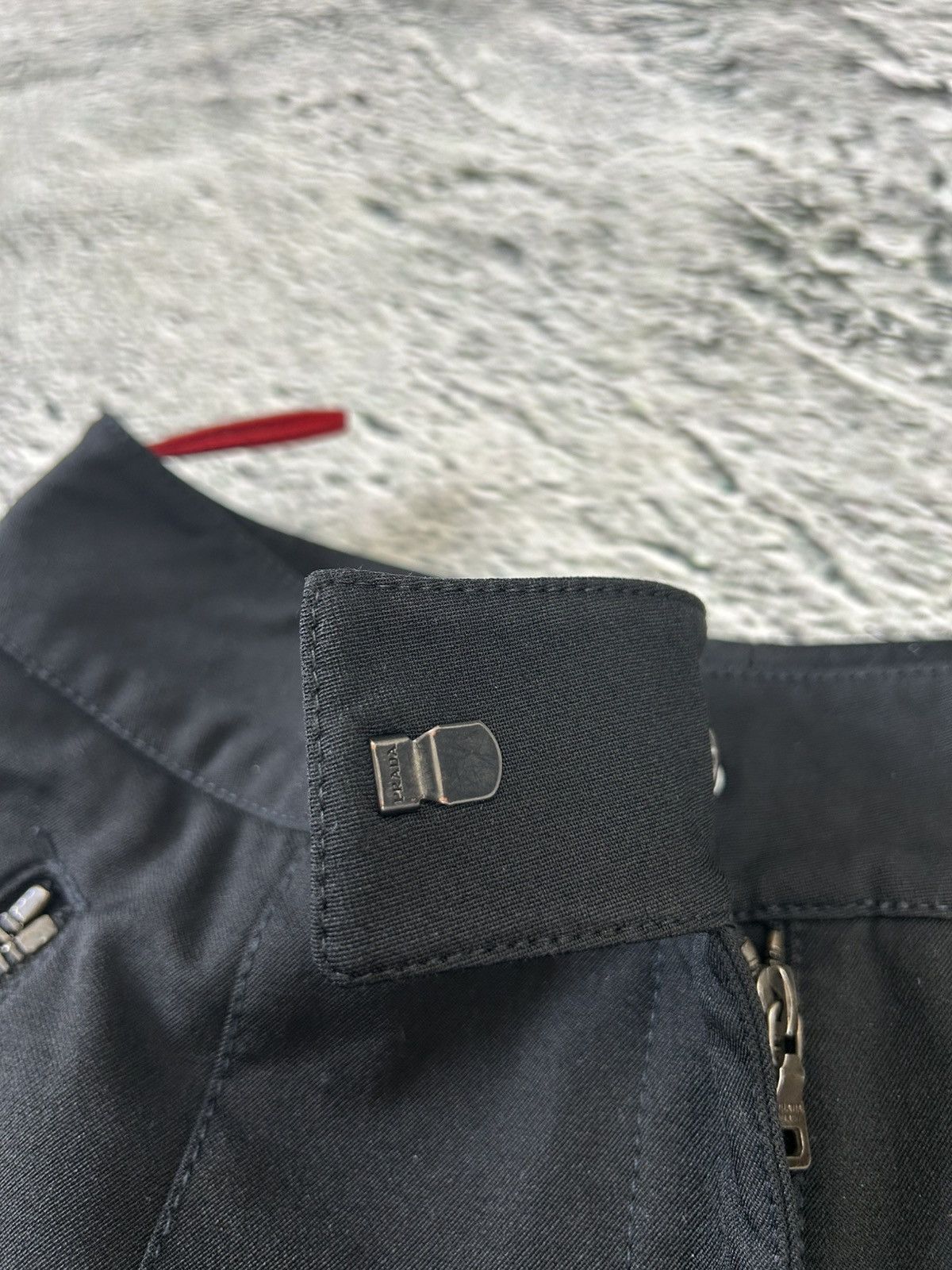 Prada Prada black ski pants vintage technical gorpcore Size 27" / US 4 / IT 40 - 7 Thumbnail