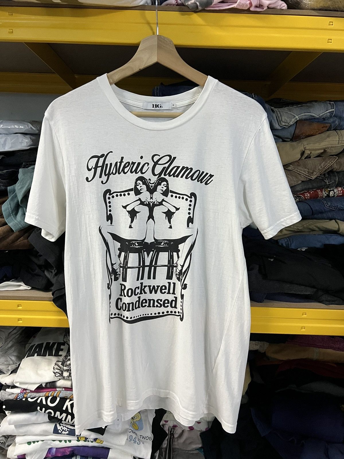 Hysteric Glamour × Japanese Brand × Tornado Mart Hysteric Glamour Rockwell Condensed Size US S / EU 44-46 / 1 - 1 Thumbnail