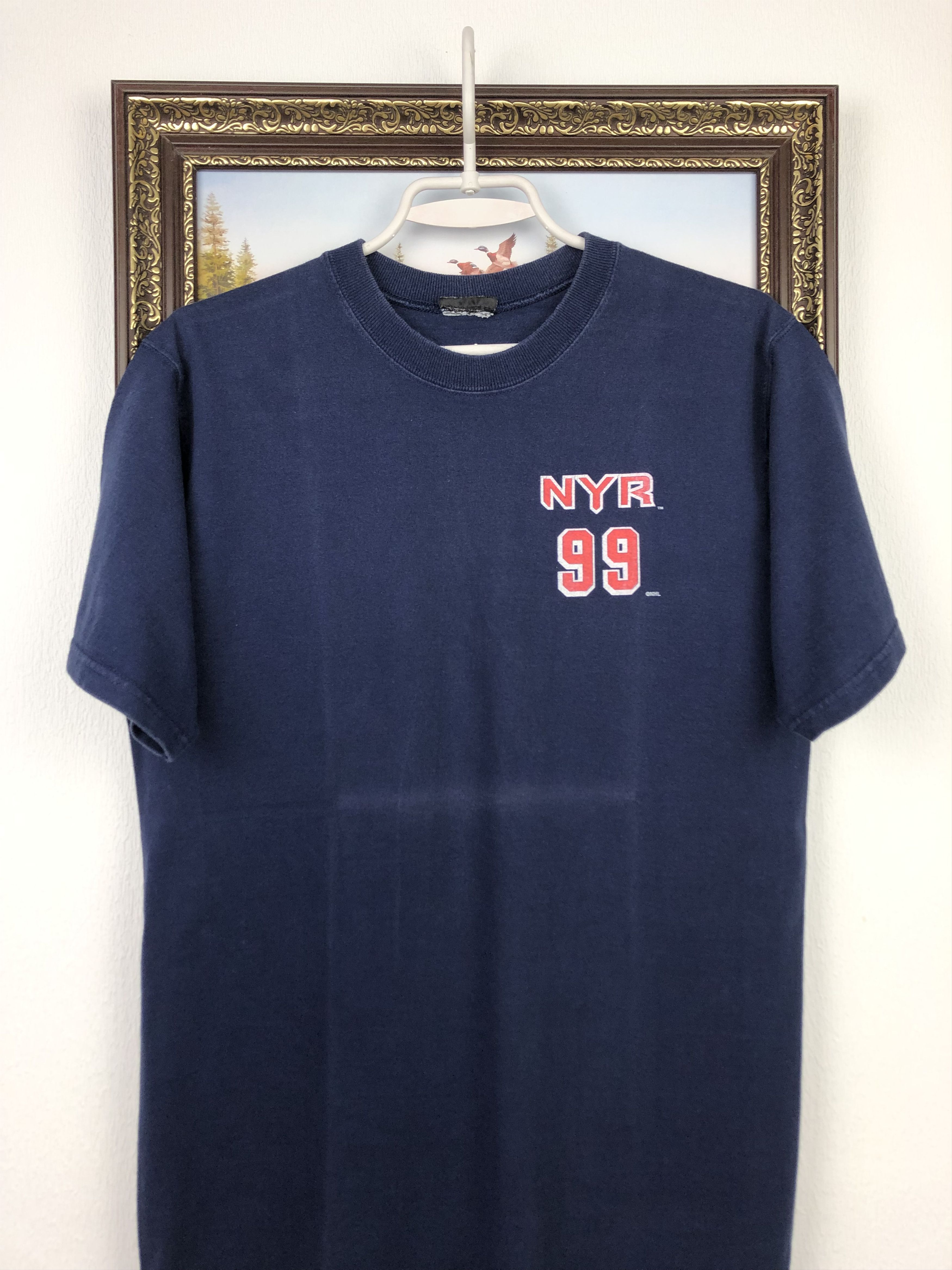 Vintage Vintage Wayne Gretzky NY Rangers The Great One Shirt Jersey Size US M / EU 48-50 / 2 - 4 Thumbnail