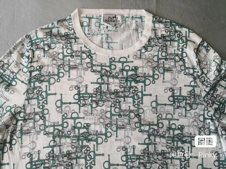 Hermes Hermes Knit sweater, lightweight pure cotton, 100% sea isl Size US XL / EU 56 / 4 - 2 Thumbnail