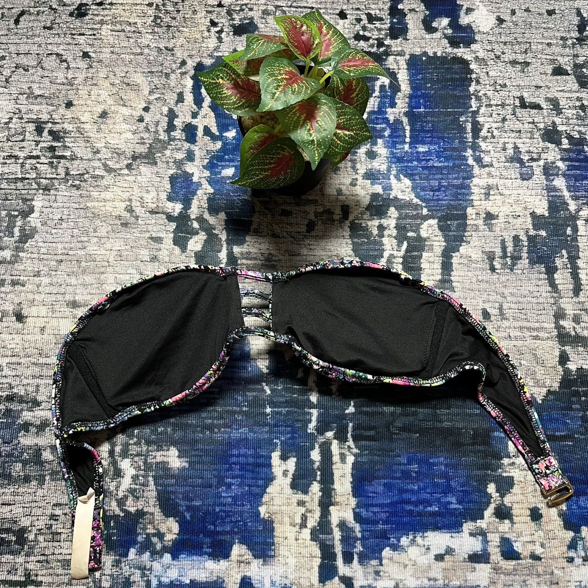 Designer × Swims × Victoria's Secret Victoria Secret Abstract Design Swim Bra Size ONE SIZE - 5 Thumbnail