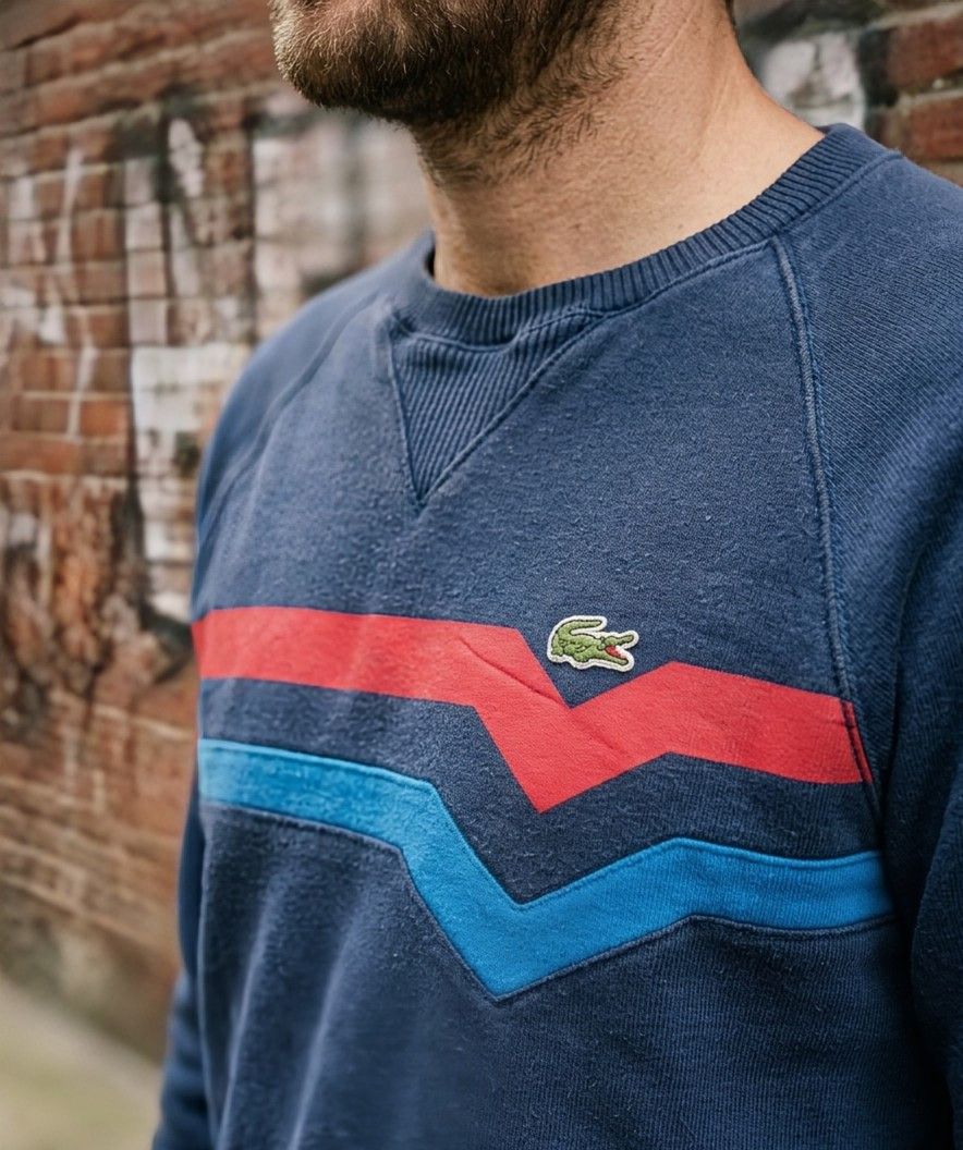 Lacoste LACOSTE Sweatshirt Jumper Made in France Size US M / EU 48-50 / 2 - 13 Thumbnail