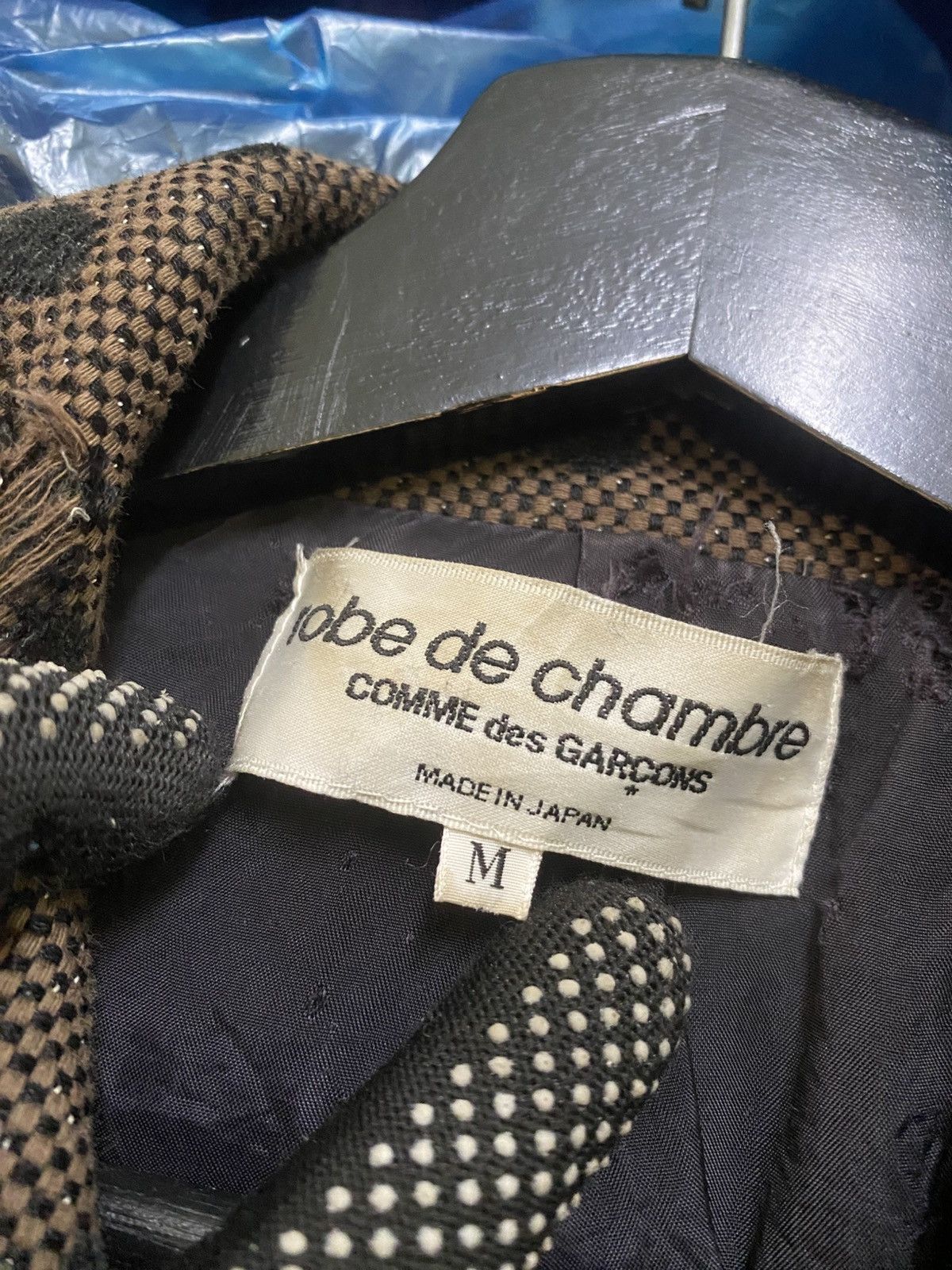 Comme des Garcons Robe de Chambre COMME des GARÇONS Polka Dot Long Coat Size S / US 4 / IT 40 - 9 Thumbnail