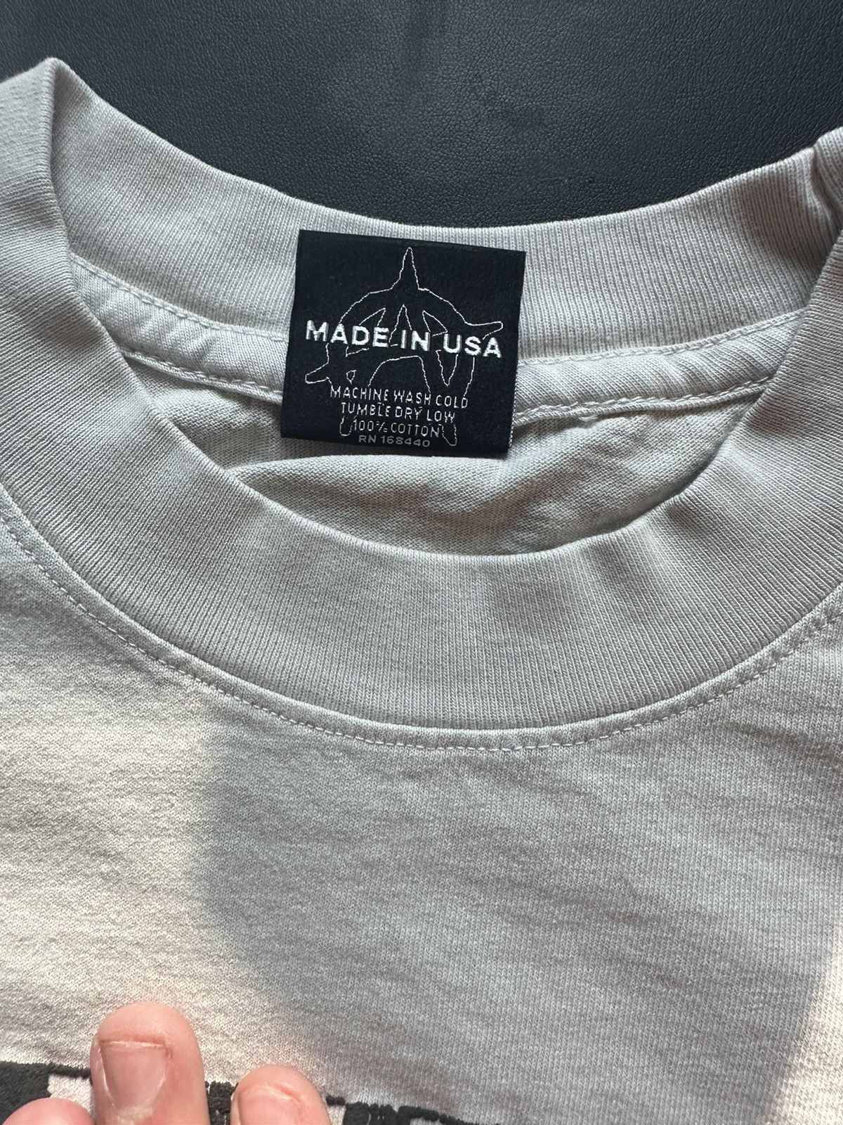 Revenge Silver Cement Tee Size US M / EU 48-50 / 2 - 4 Thumbnail