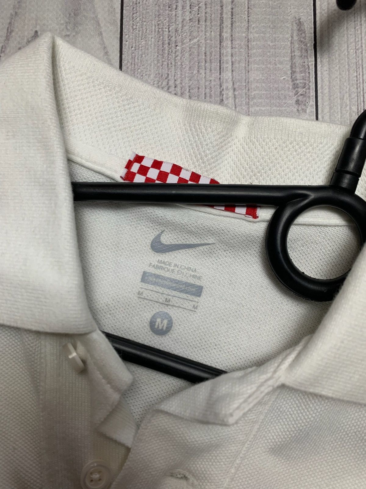 Nike × Vintage Vintage Nike Croatia soccer polo size S/M Size US S / EU 44-46 / 1 - 3 Thumbnail