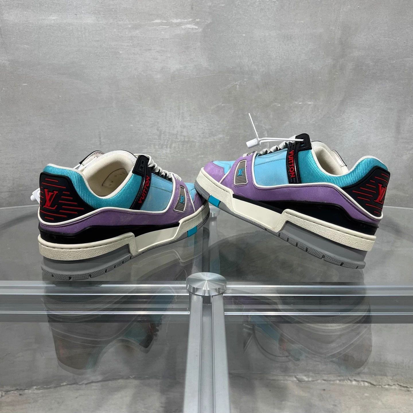 Louis Vuitton LV Trainer Macaron 35.5 Size US 4.5 / IT 34.5 - 5 Thumbnail