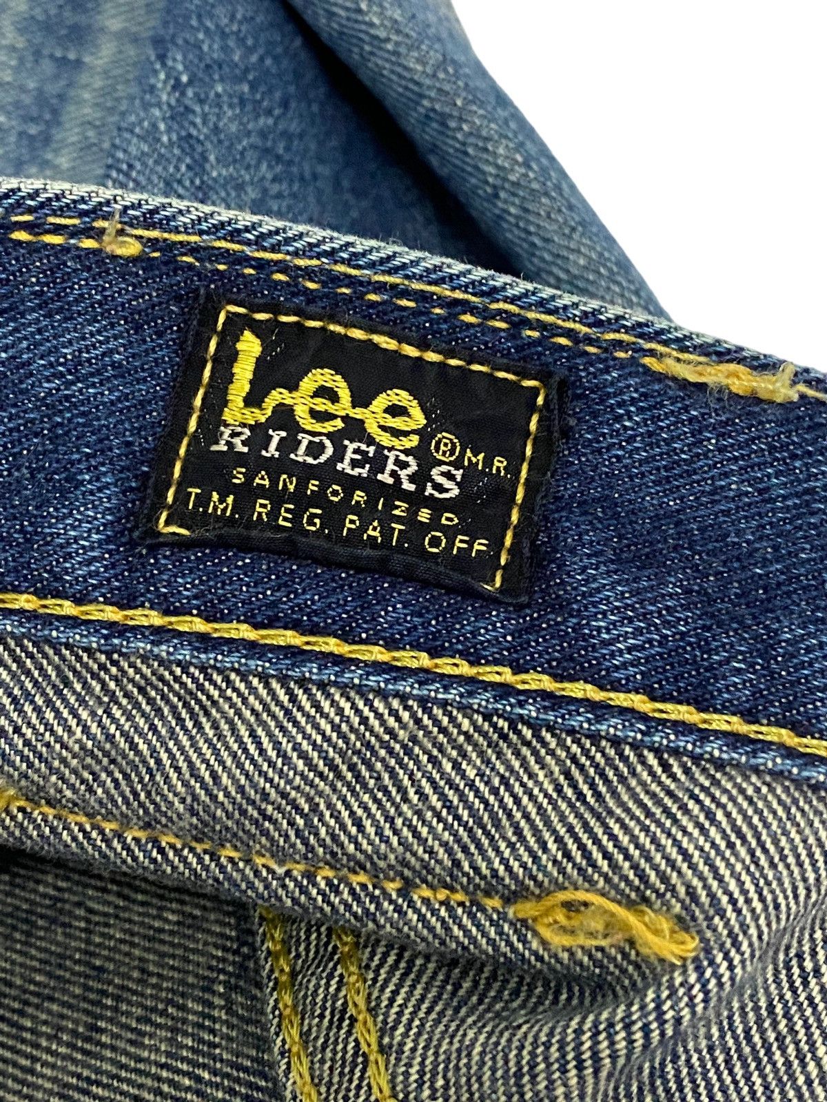 Tornado Mart Flare Lee Rider Jean Mud Washed Distressed Dystopian Design Size US 32 / EU 48 - 19 Thumbnail