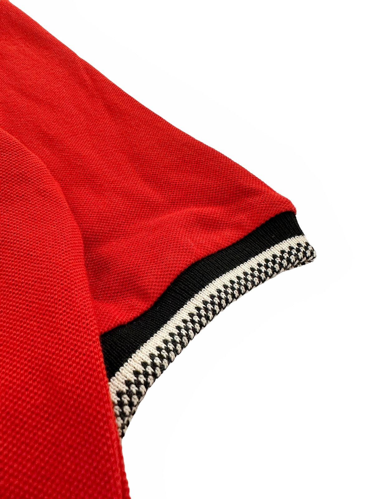 Enfants Riches Deprimes FW2018 Runway Red Layer Pique V Knit Size US XL / EU 56 / 4 - 5 Thumbnail