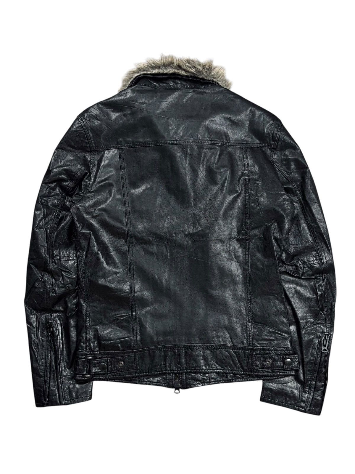 Tete Homme 2000s Tete Homme - Trim Fur Collar Vkei Style Jacket Size US M / EU 48-50 / 2 - 3 Thumbnail