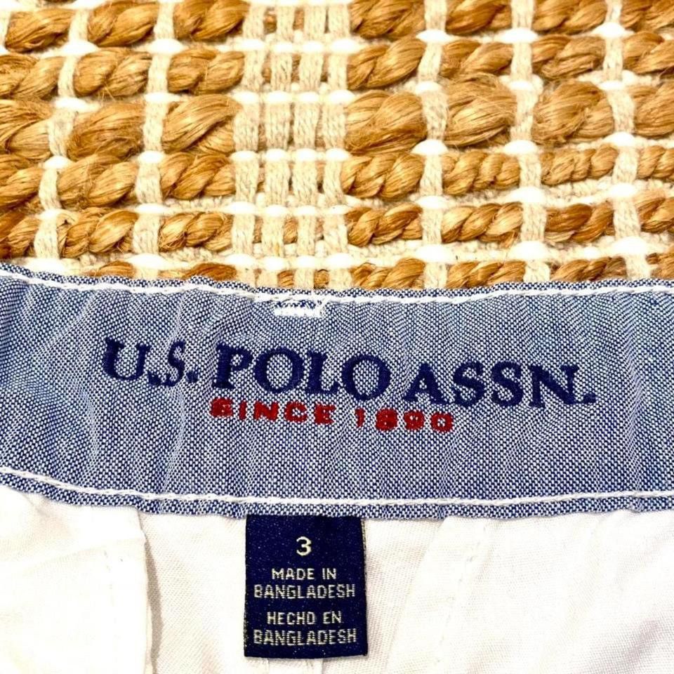 U.S. Polo Assn. Brand New U.S. Polo Assn. White Women's Shorts Size 26" / US 2 / IT 38 - 4 Thumbnail