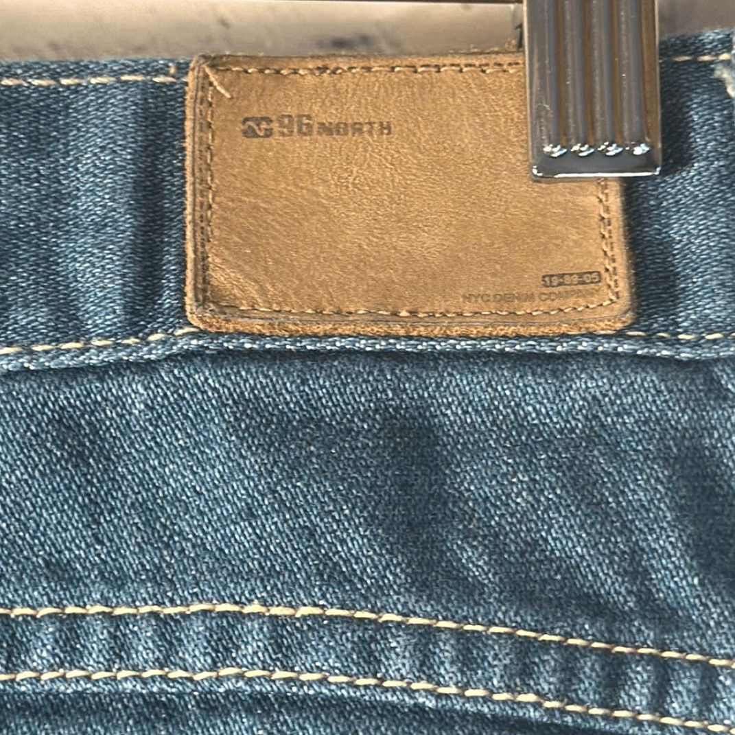 Vintage 96 North Baggy Loose Skater Jeans Jeans Men 36 Regular Cotton Blue 96 North Baggy Loose Skater Jeans Hip Hop 90s Mens Size US 36 / EU 52 - 4 Thumbnail