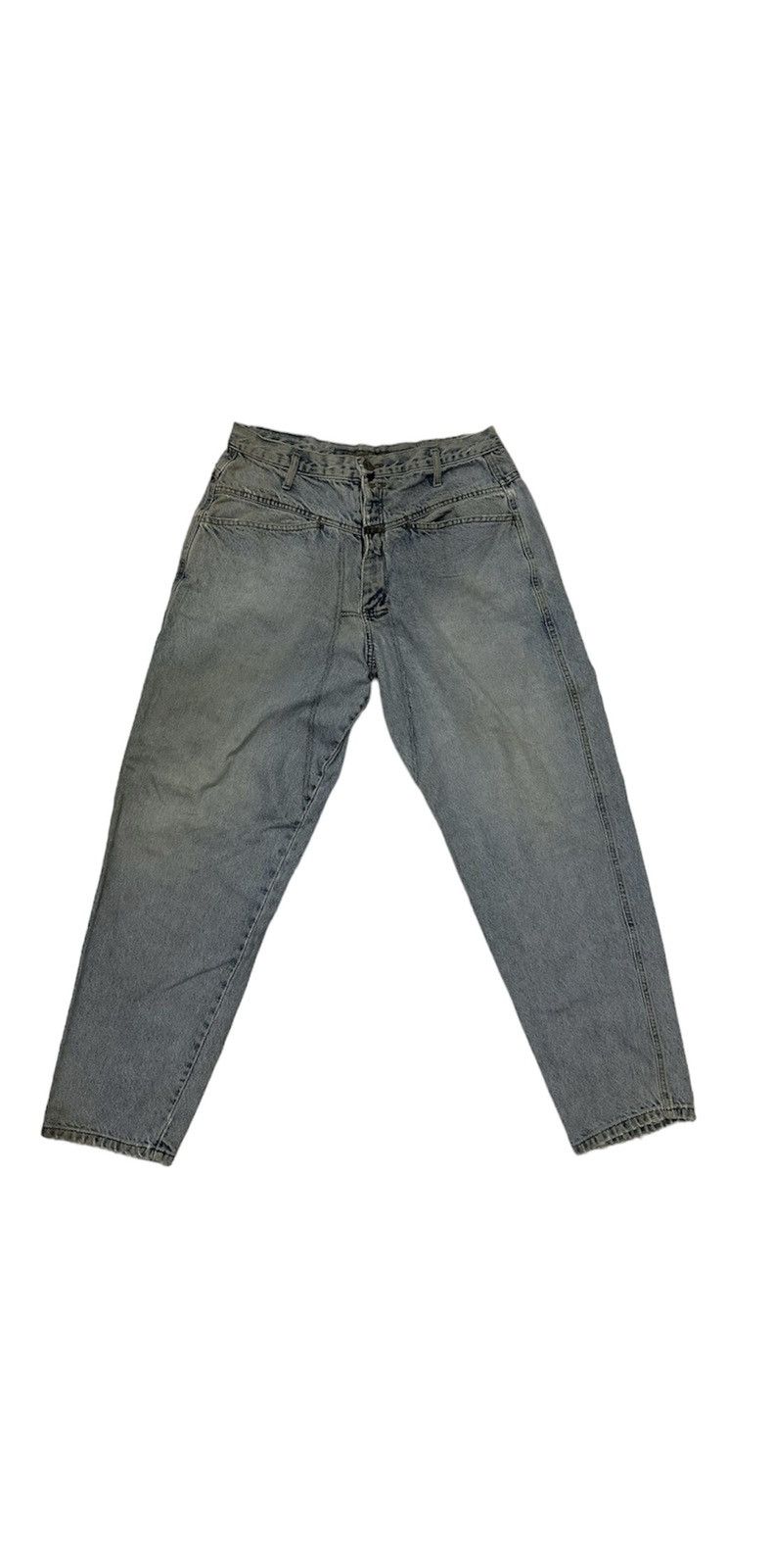 Marithe + Francois Girbaud 80’s Distress Marithe Francois Girbaud Closed Design Jeans Size US 30 / EU 46 - 1 Thumbnail