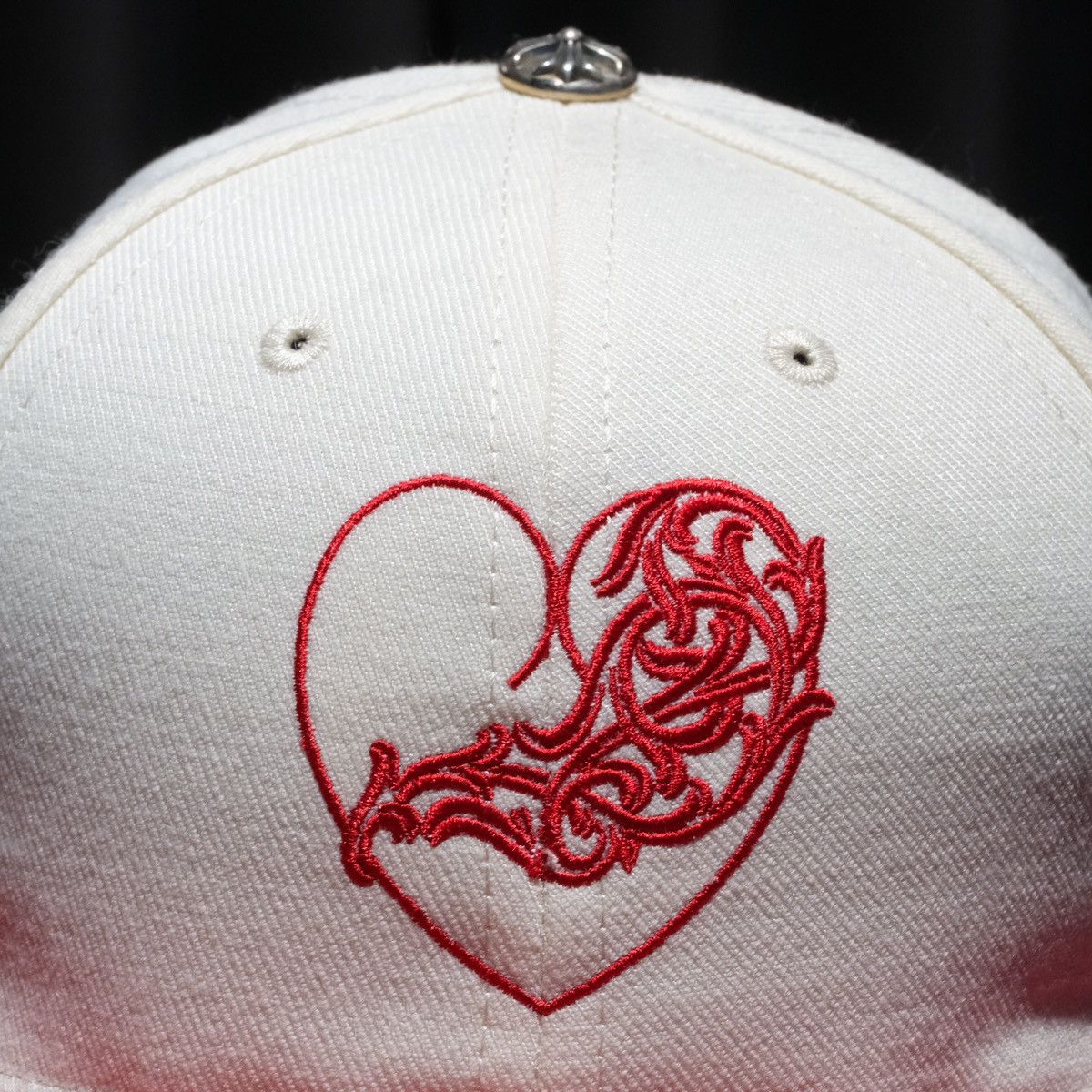 Chrome Hearts CHROME HEARTS BASEBALL CAP - VINNY HEART Size ONE SIZE - 3 Thumbnail