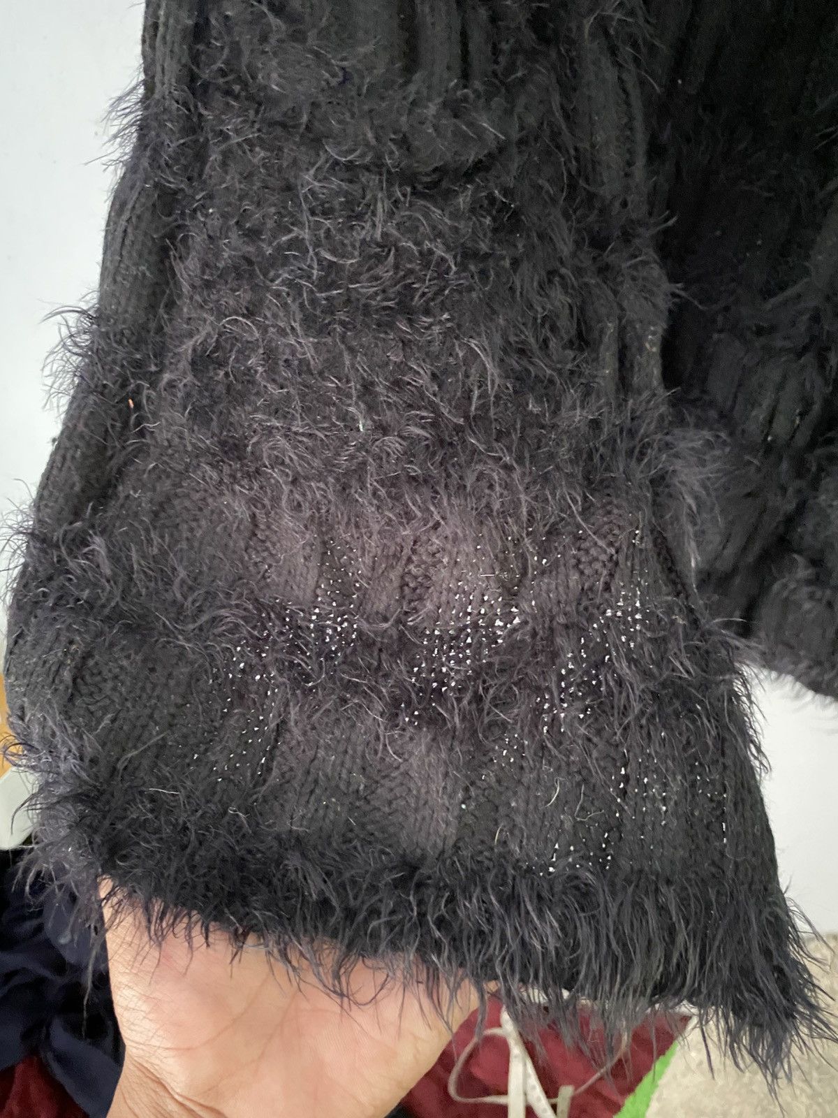 Japanese Brand Japanese lilia faux fur vest knit Size US M / EU 48-50 / 2 - 4 Thumbnail