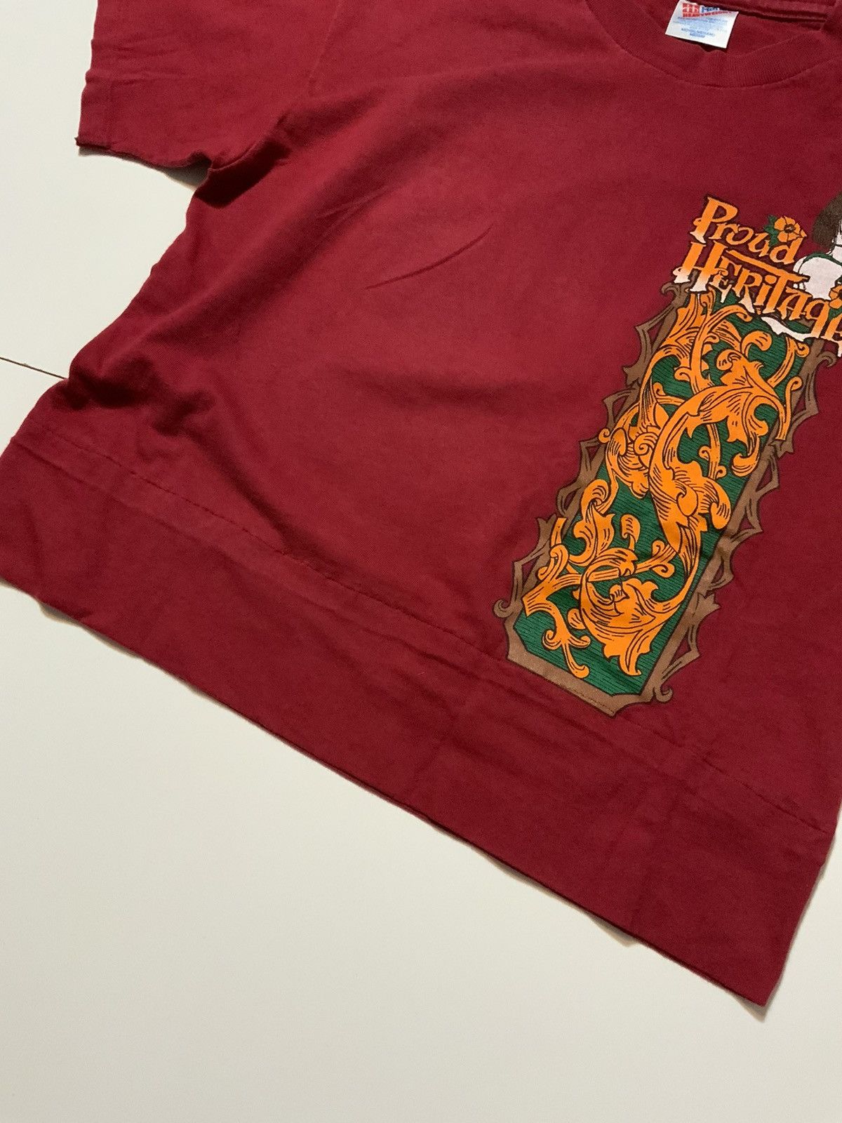 Vintage 90s Proud Heritage Hawaiian Pride Kapai Hawaii T-Shirt Size US M / EU 48-50 / 2 - 7 Thumbnail