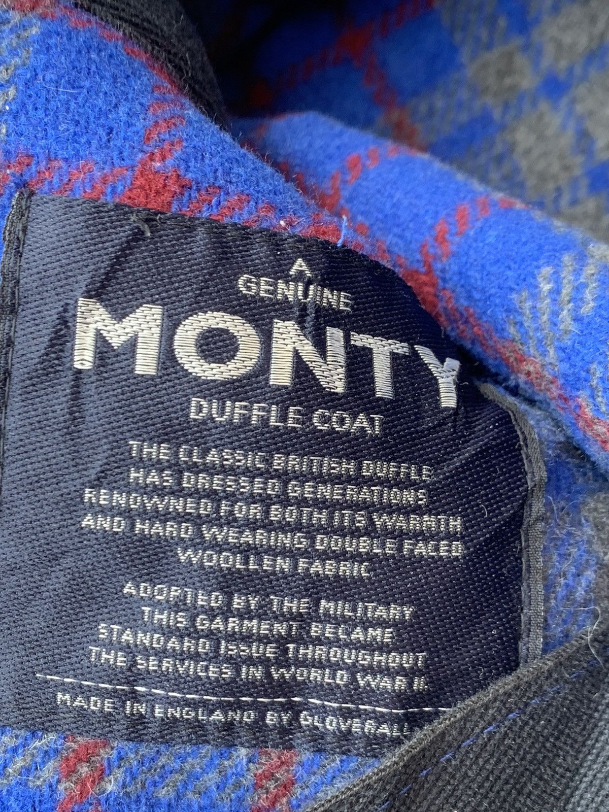 Gloverall Vintage Gloverall patch leather Monty Duffle Coat. Size US M / EU 48-50 / 2 - 11 Thumbnail
