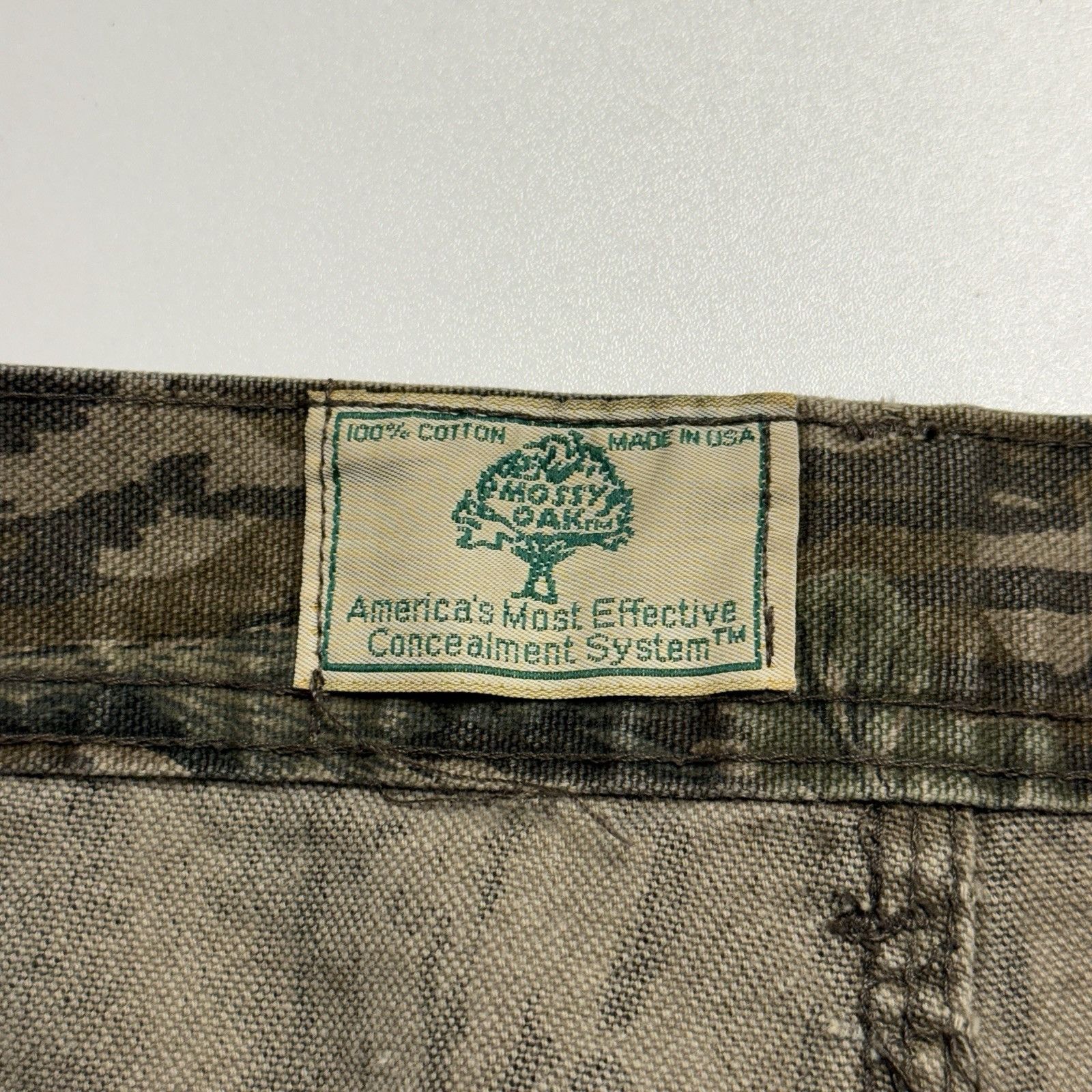 Mossy Oaks Vintage Mossy Oak Camouflage Treestand Pants Mens 33x32 USA Size US 33 - 10 Thumbnail