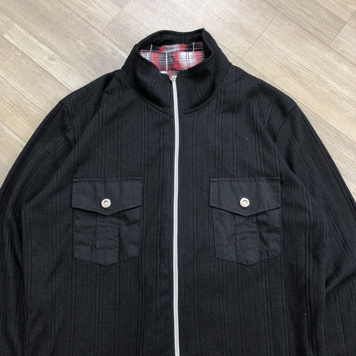 If Six Was Nine 2000s Gilevan Double Layer Lgb Goa Grunge Shirt Jacket Y2K Size US M / EU 48-50 / 2 - 5 Thumbnail