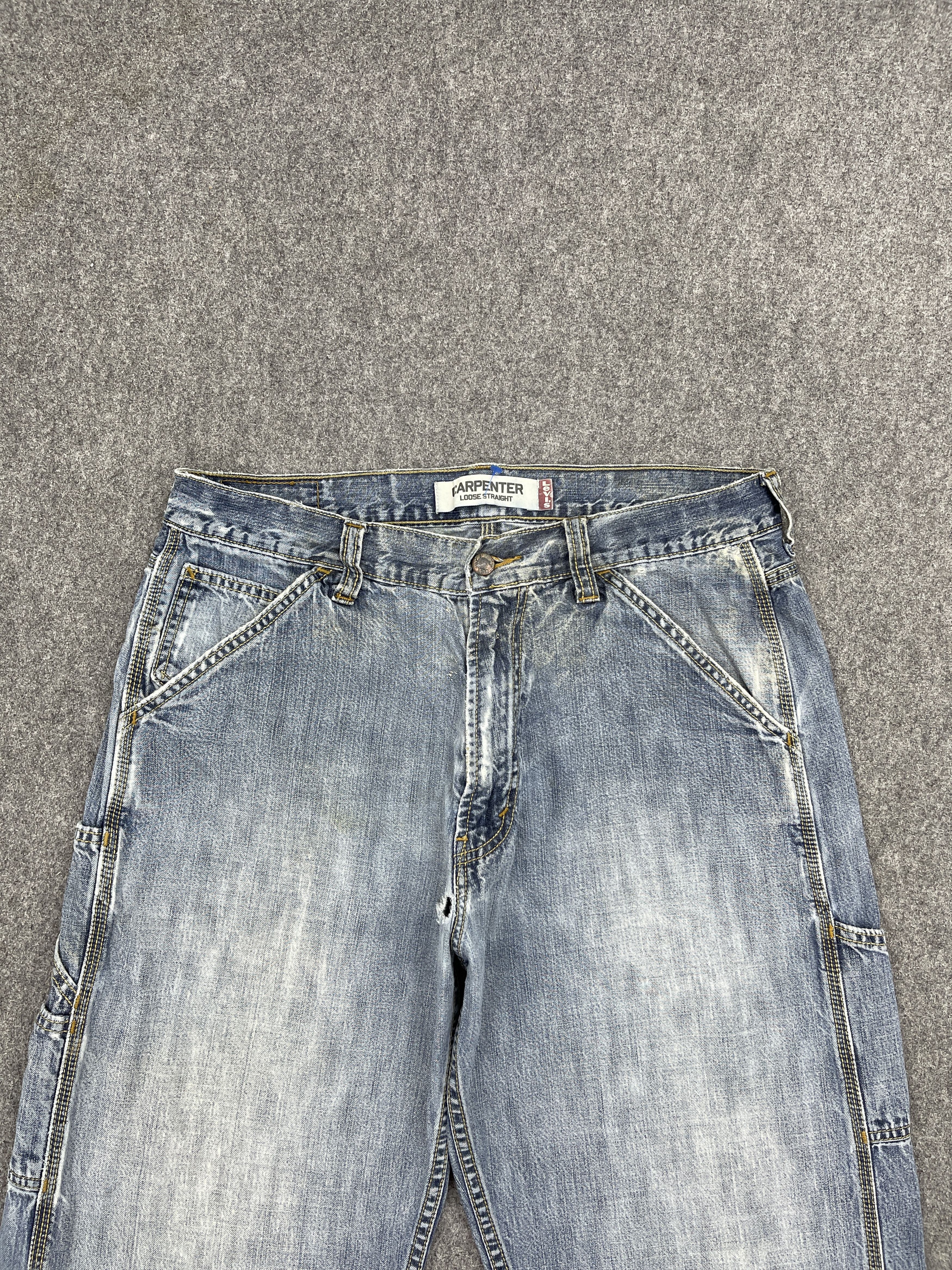 Levi's Vintage Levis Carpenter Loose Straight Jeans DP2570 Size US 32 / EU 48 - 2 Thumbnail