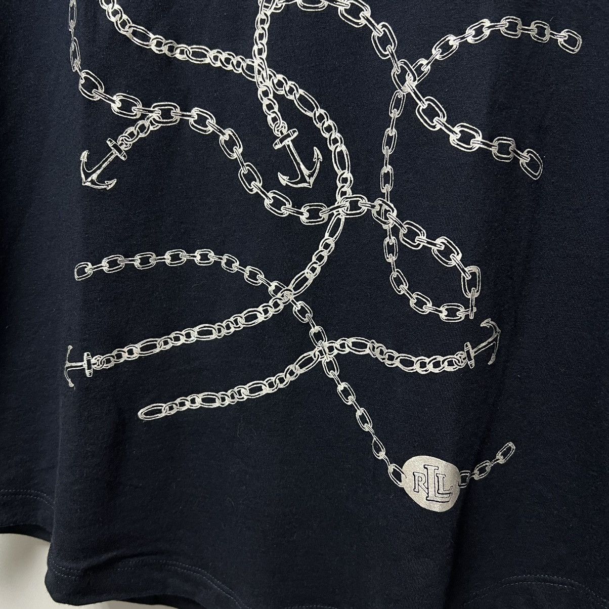 Ralph Lauren Lauren Ralph Lauren T Shirt “anchor” print ⚓️ Size S / US 4 / IT 40 - 5 Thumbnail