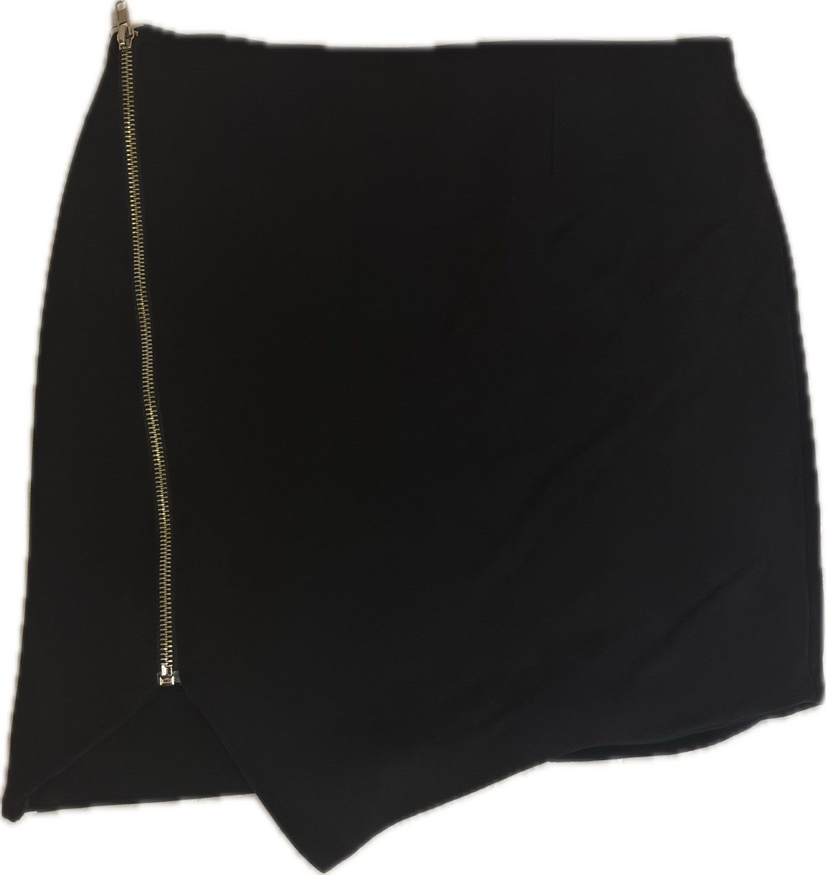 Other Black zipper Skirt.wk088 Size 26" / US 2 / IT 38 - 1 Thumbnail
