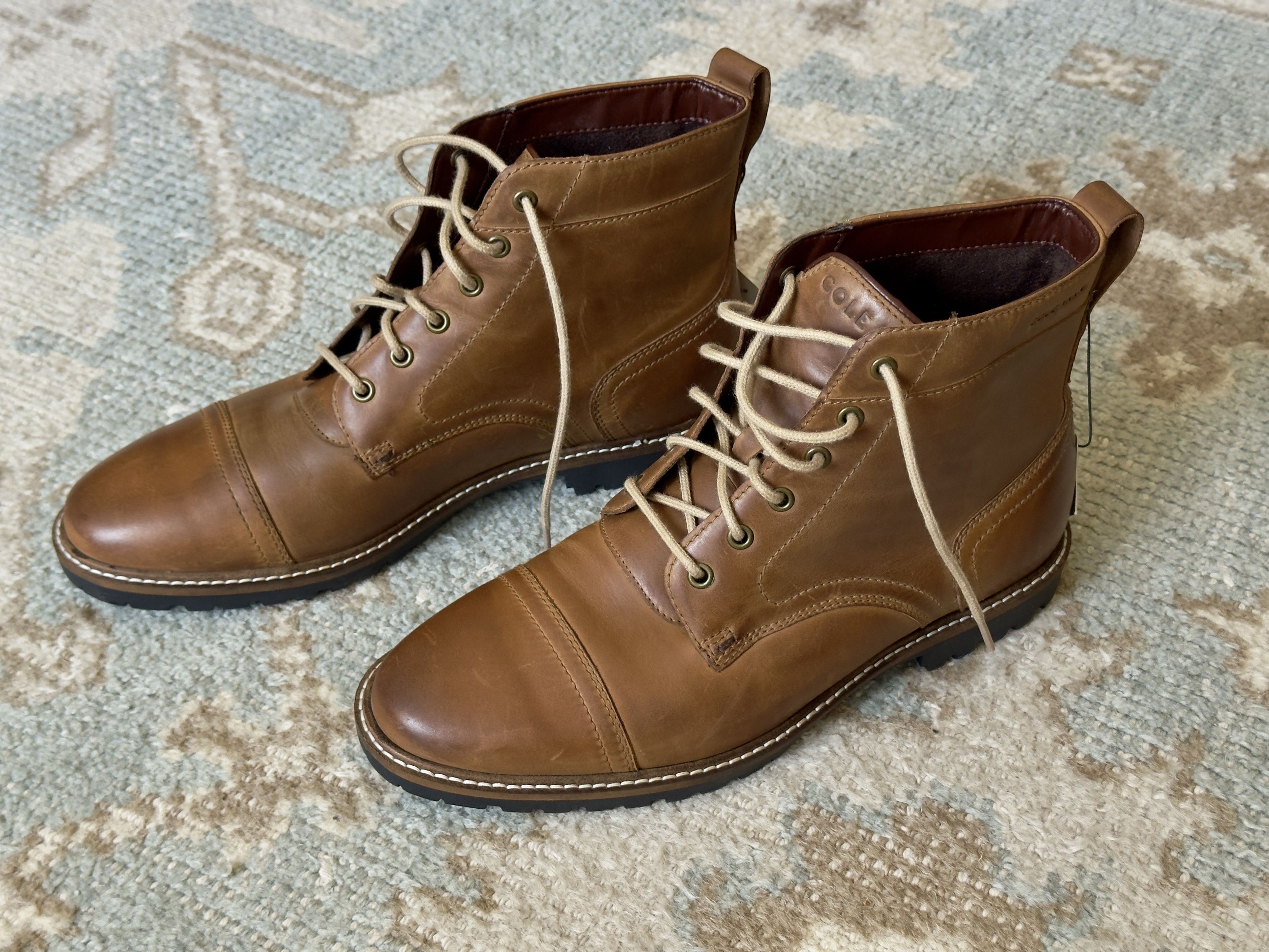 Cole Haan Brown Cole Haan water resistant boots zerogrand NWT Size US 8 / EU 41 - 1 Thumbnail