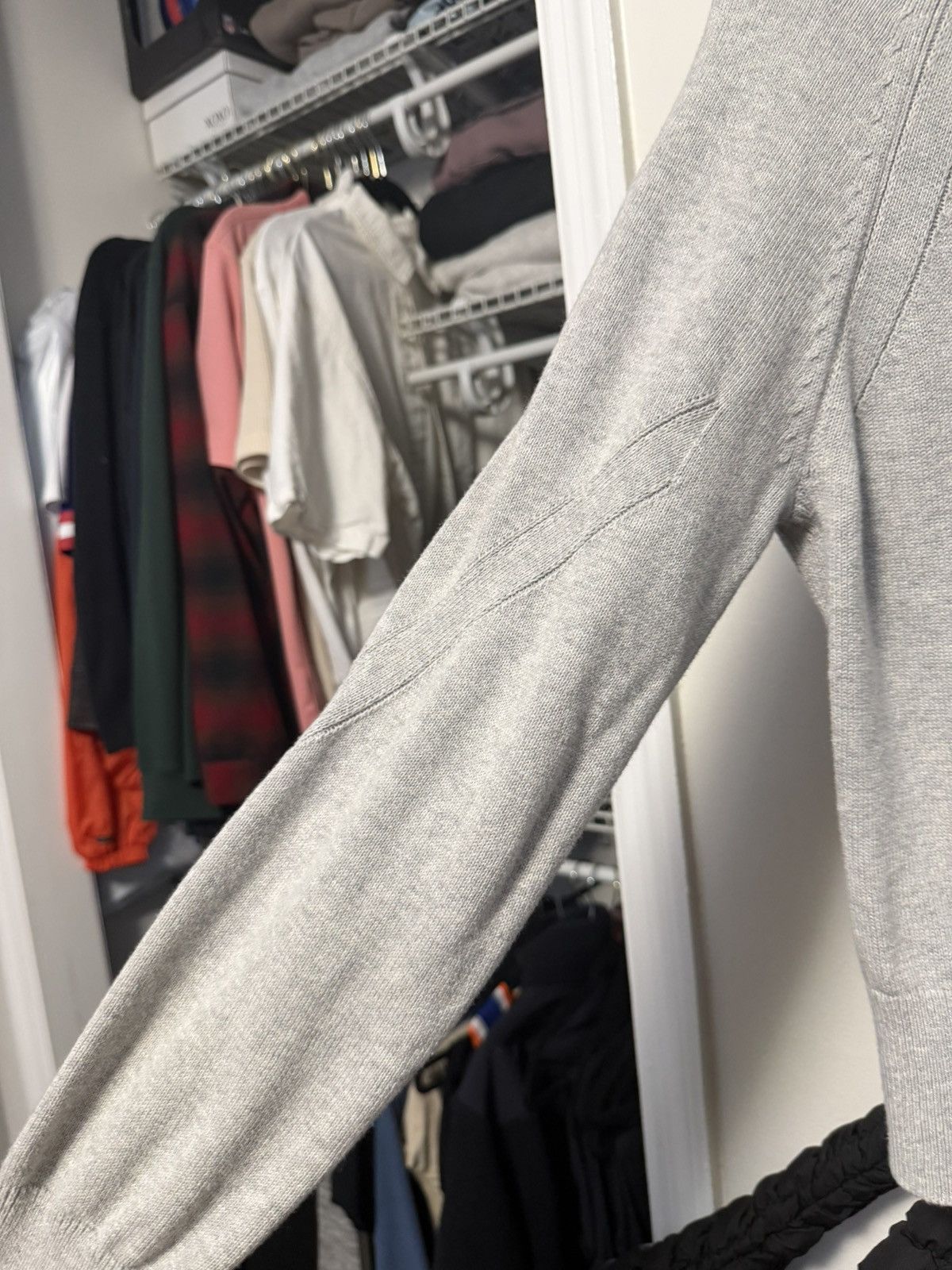 Vuja De The Frank Structured Half-Zip Knit Size US S / EU 44-46 / 1 - 6 Thumbnail
