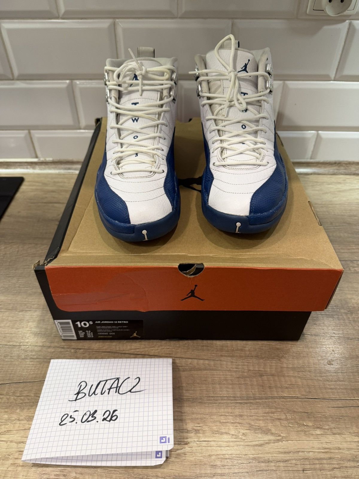 Jordan Brand Jordan 12 French Blue Size US 10 / EU 43 - 11 Thumbnail