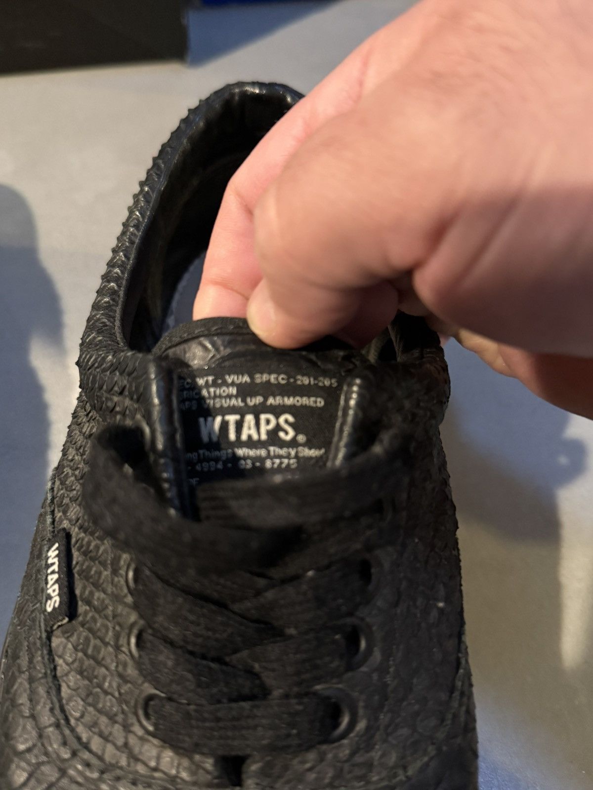 Vans × Wtaps WtapsxVans Vault ‘Anaconda Black’ sz8 Size US 8 / EU 41 - 7 Thumbnail