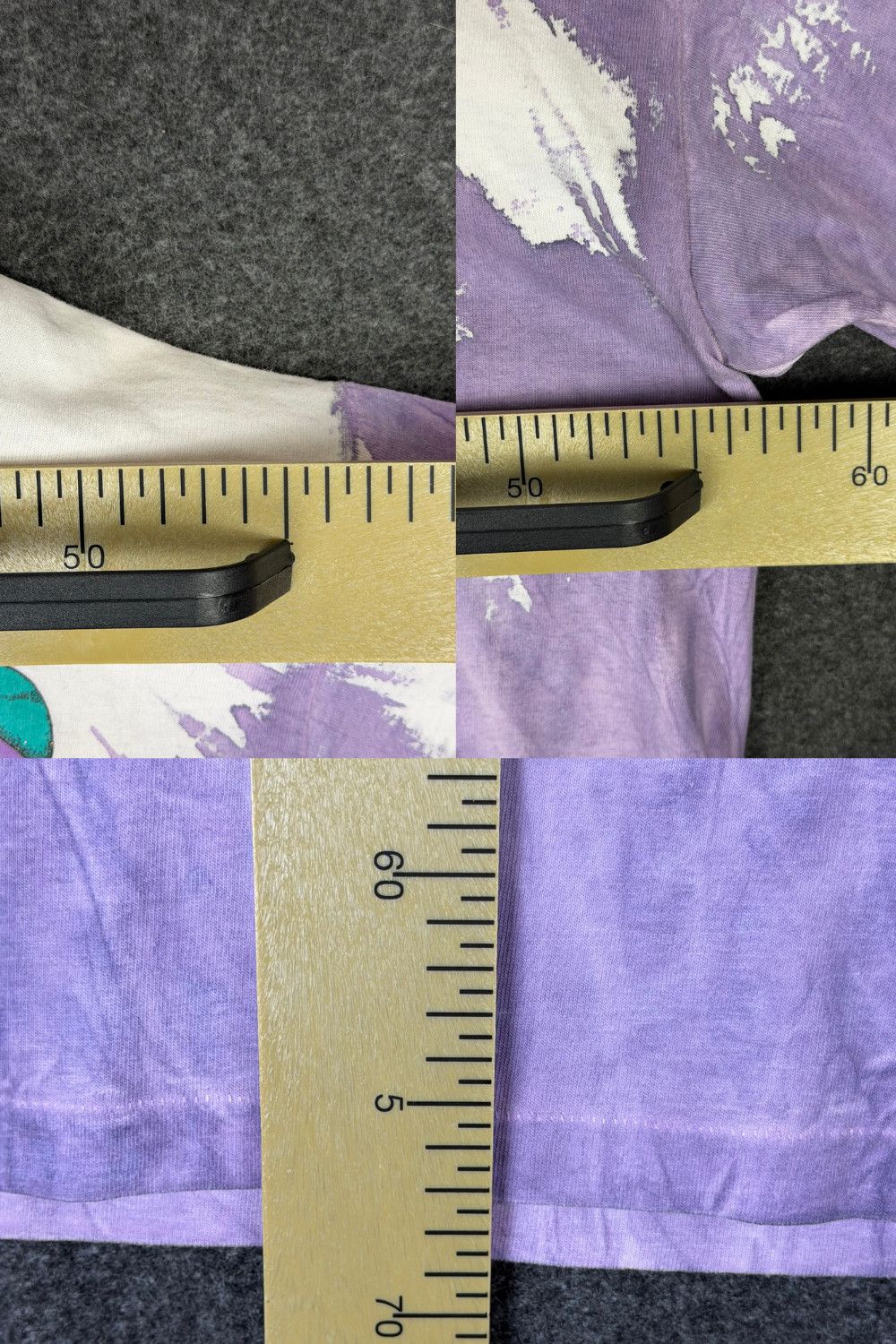 Vintage Vintage 90s Tie Dye Jester Graphic Tee Made in USA Single Size US L / EU 52-54 / 3 - 13 Thumbnail