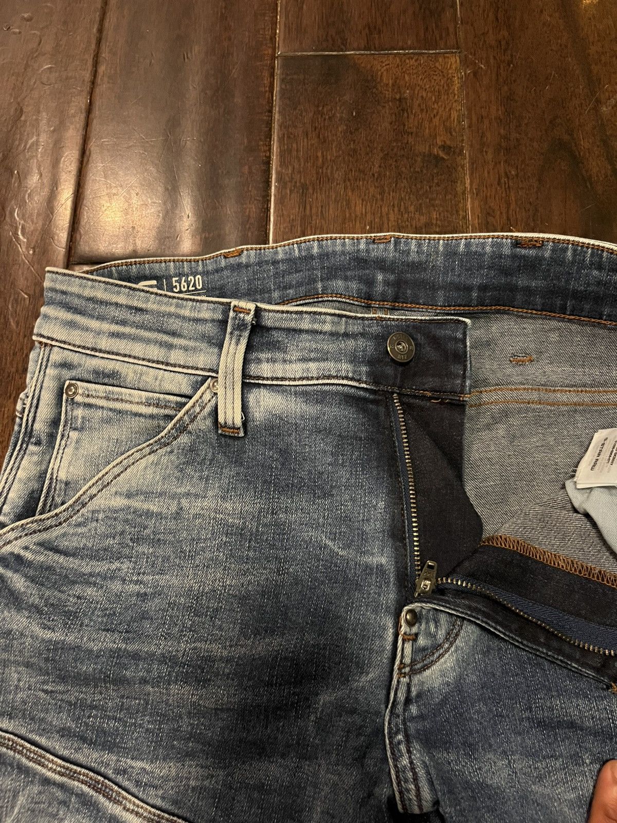 G-Star G-Star RAW 5620 3D Skinny Jeans Size US 32 / EU 48 - 4 Thumbnail