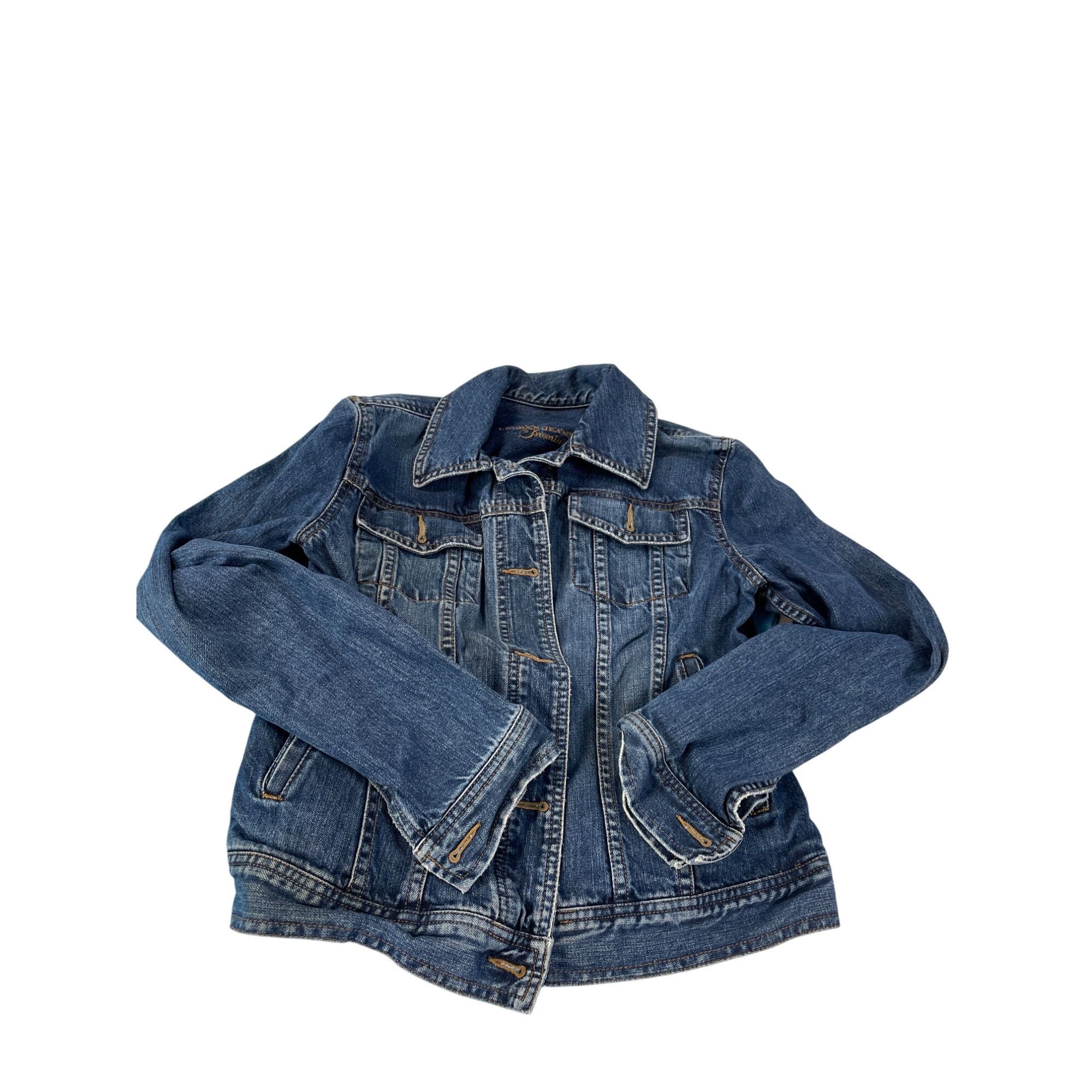 Ralph Lauren Lauren Jeans Co. Premium Womens blue button Denim Jacket siz Size S / US 4 / IT 40 - 16 Thumbnail