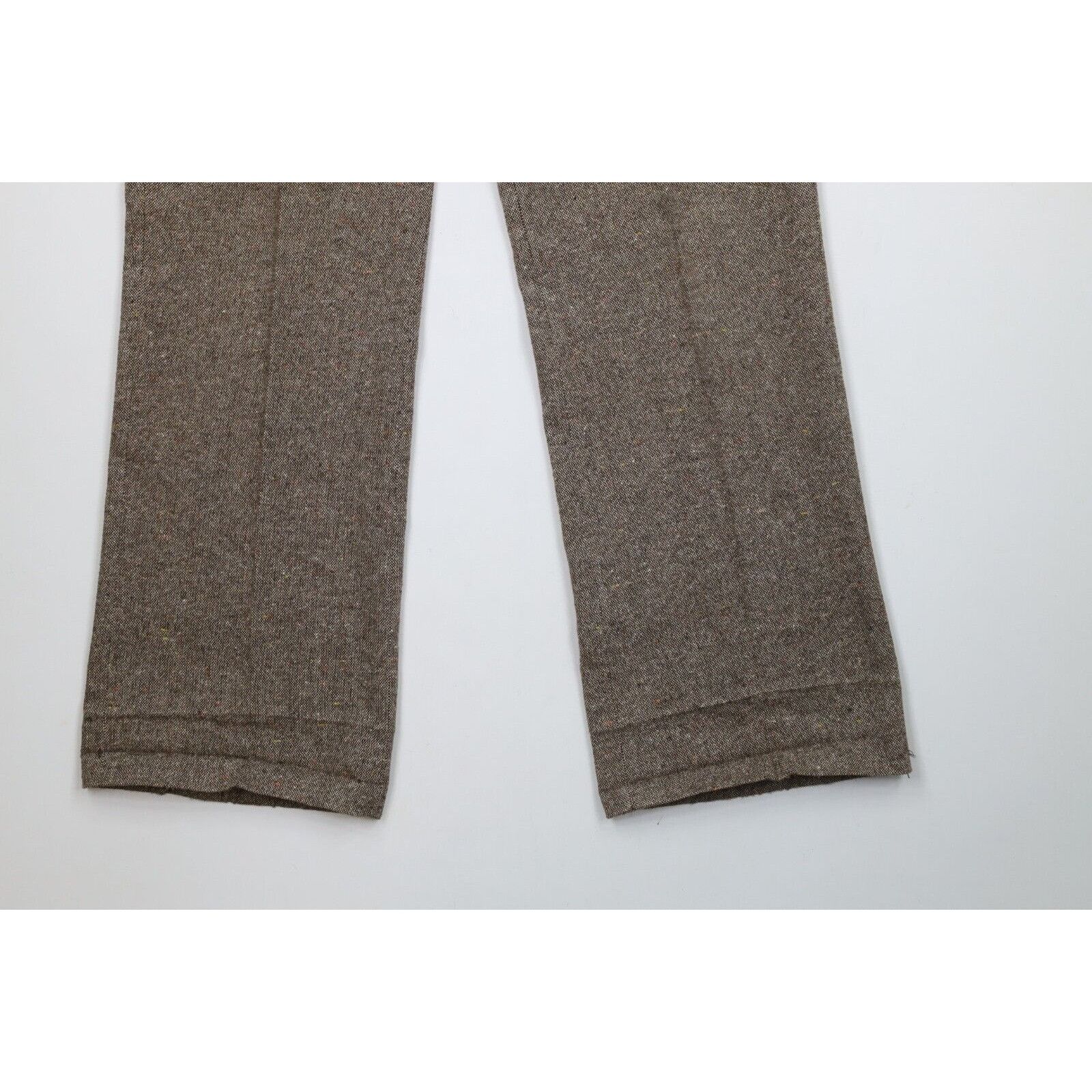 Vintage Vintage 70s Streetwear Rainbow Fleck Wool Tweed Suit Size 42R - 12 Thumbnail