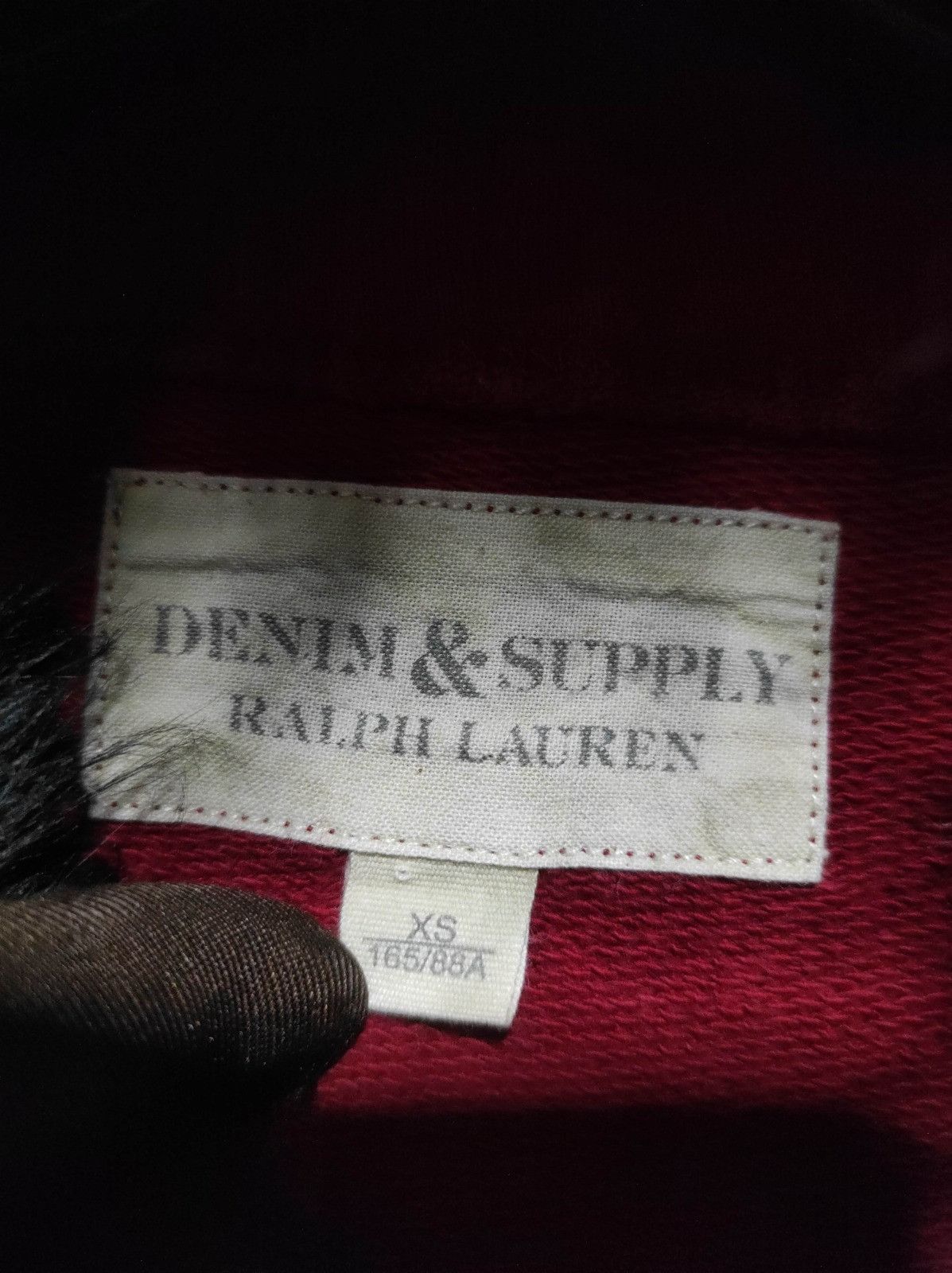 Denim & Supply Ralph Lauren Denim & Supply Ralph Lauren zipper fur hoodie LGB style Size US XS / EU 42 / 0 - 9 Thumbnail